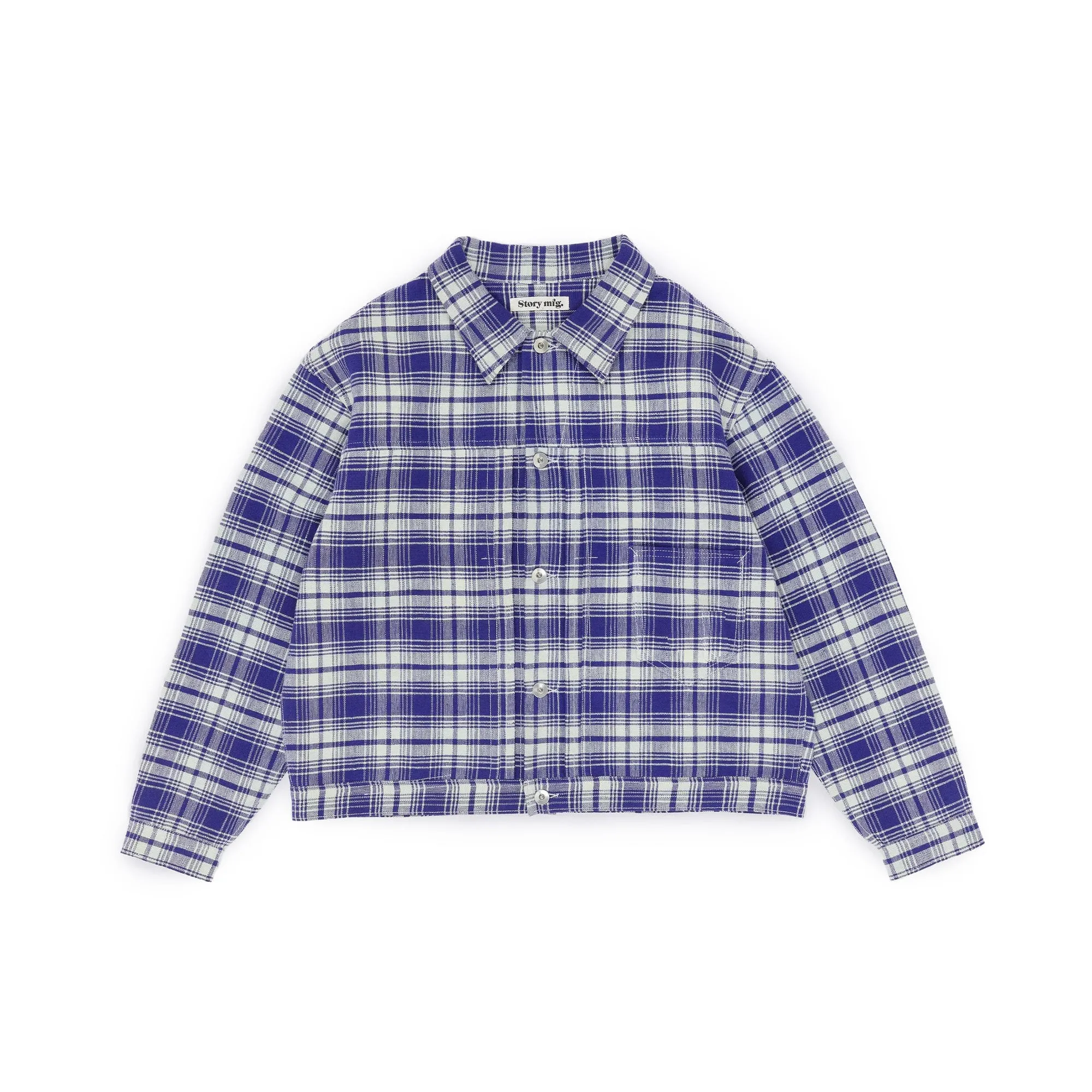 Story Mfg Wonky Wear Friday Jacket 'Picnic Check' sold by ROOTED