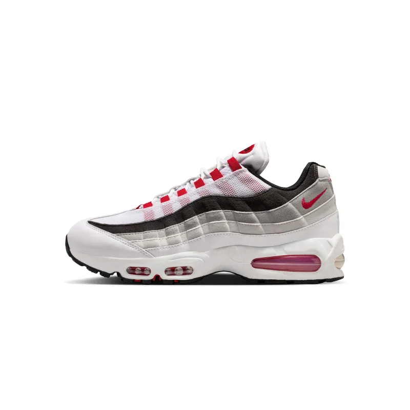 Nike Air Max 95 Big Bubble Premium 'White/Comet Red' made by Nike