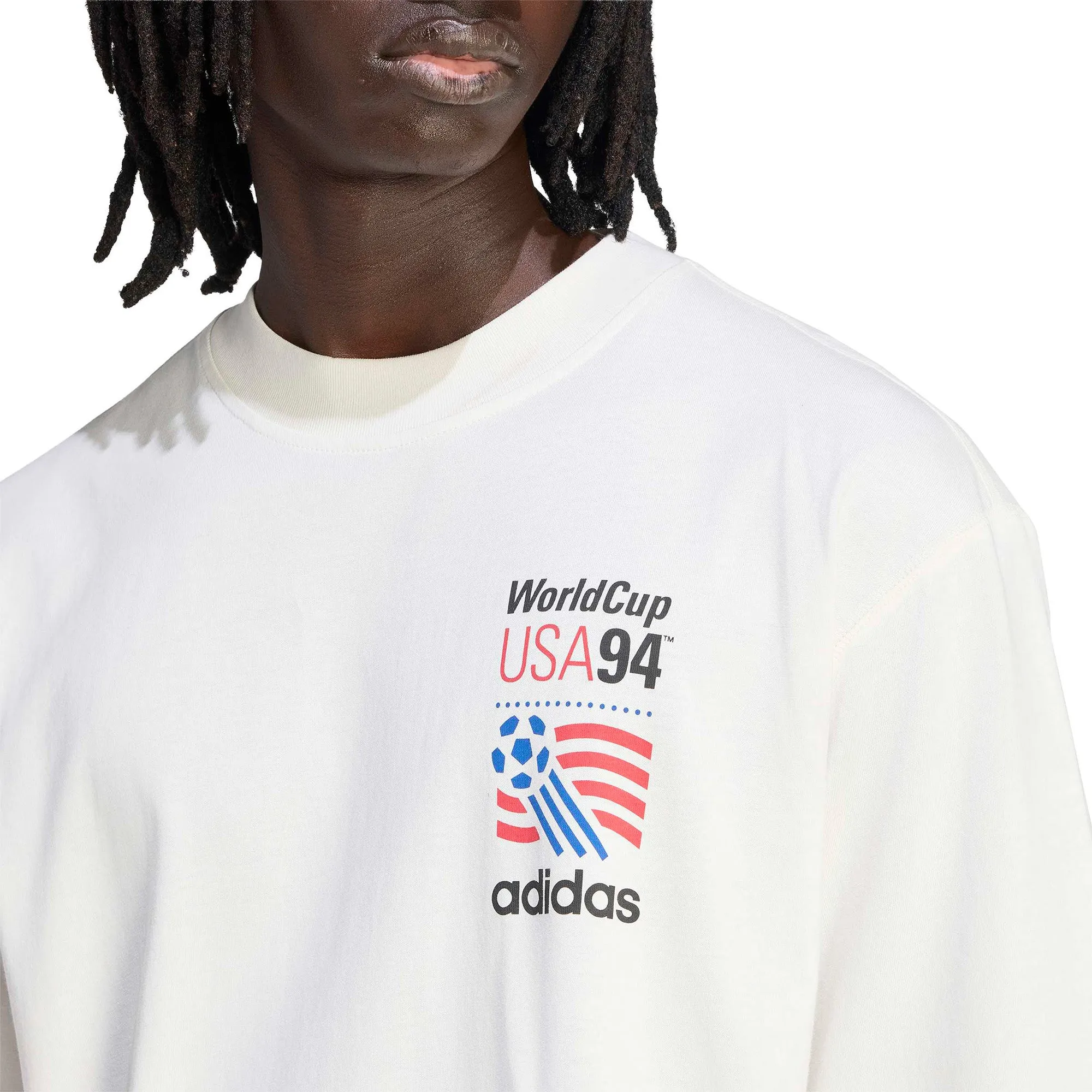 adidas USA Tee 'Cloud White' sold by ROOTED product image thumbnail 4