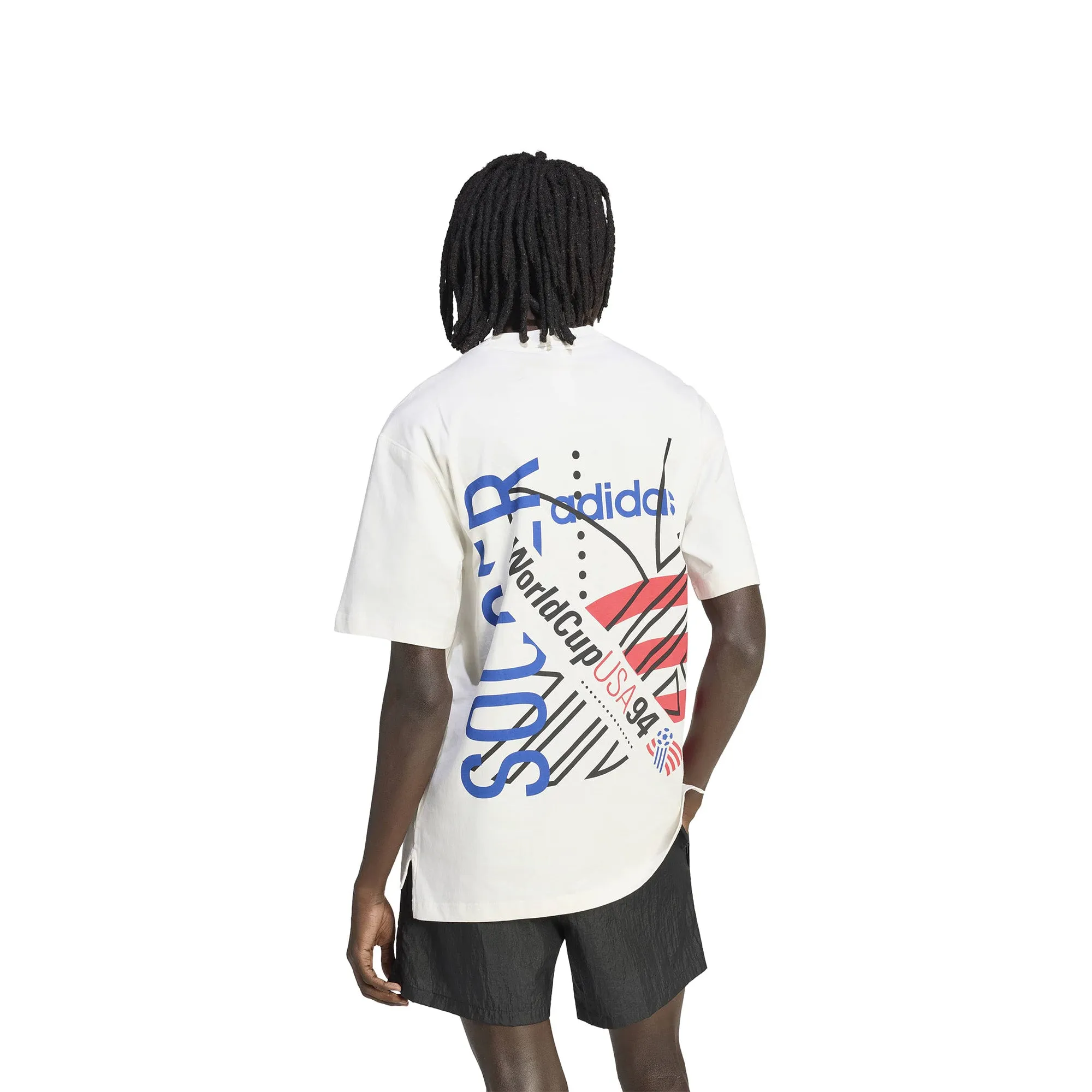 adidas USA Tee 'Cloud White' sold by ROOTED product image thumbnail 2