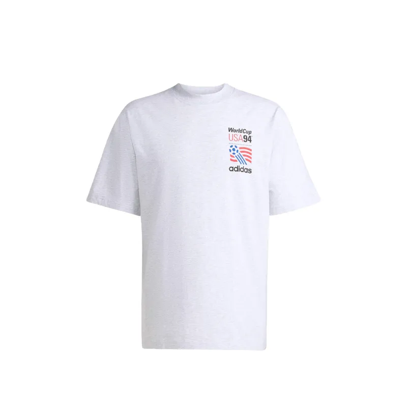 adidas USA Tee 'Heather Grey' made by Adidas
