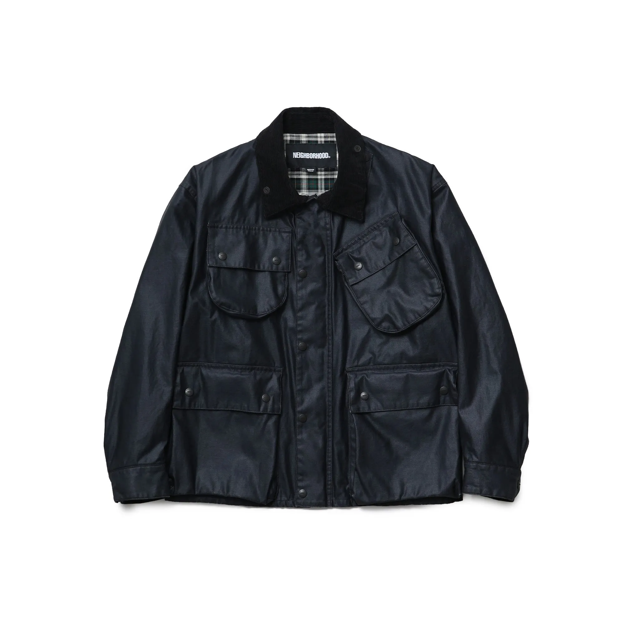 Neighborhood Coated Field Jacket 'Navy' sold by ROOTED