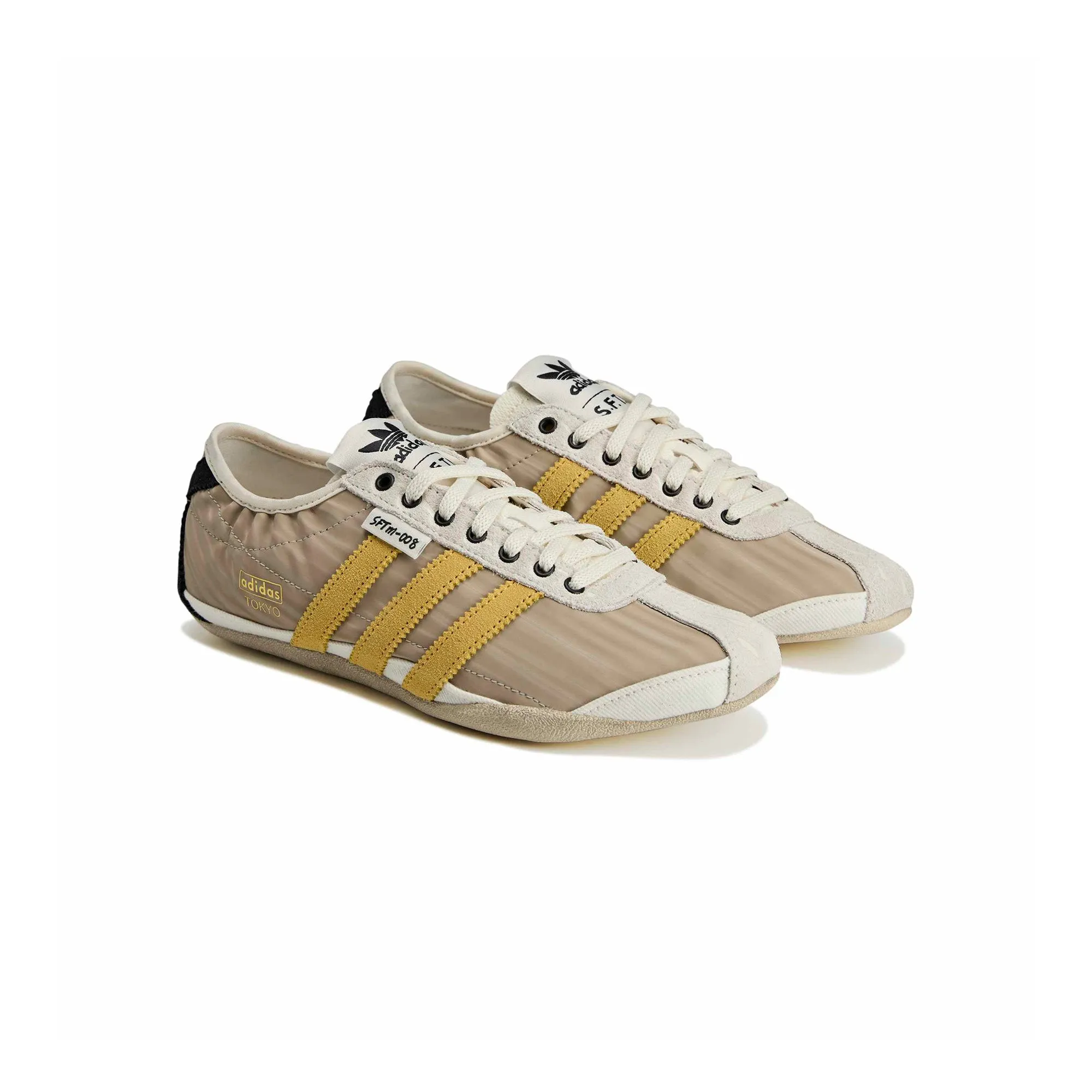 Womens adidas x SFTM Tokyo 'Off White/Preloved Yellow' sold by ROOTED product image thumbnail 2