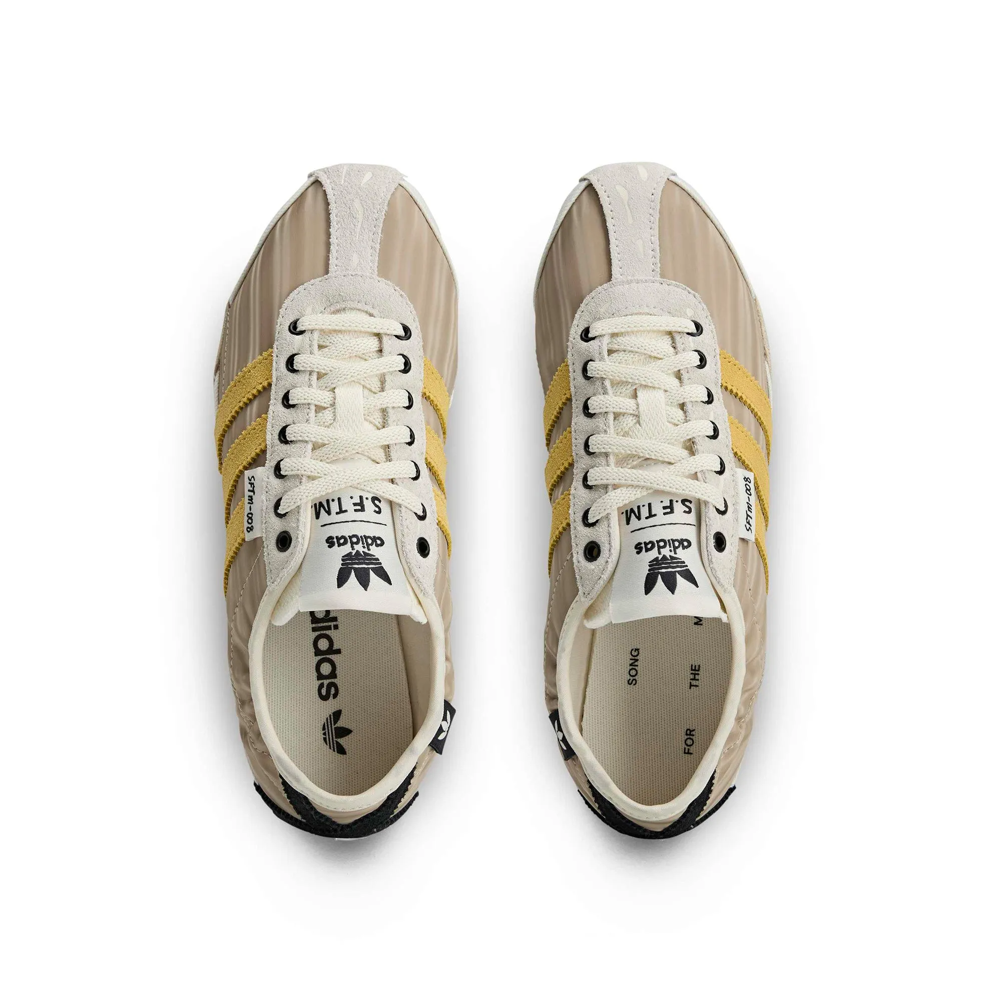 Womens adidas x SFTM Tokyo 'Off White/Preloved Yellow' sold by ROOTED product image thumbnail 3