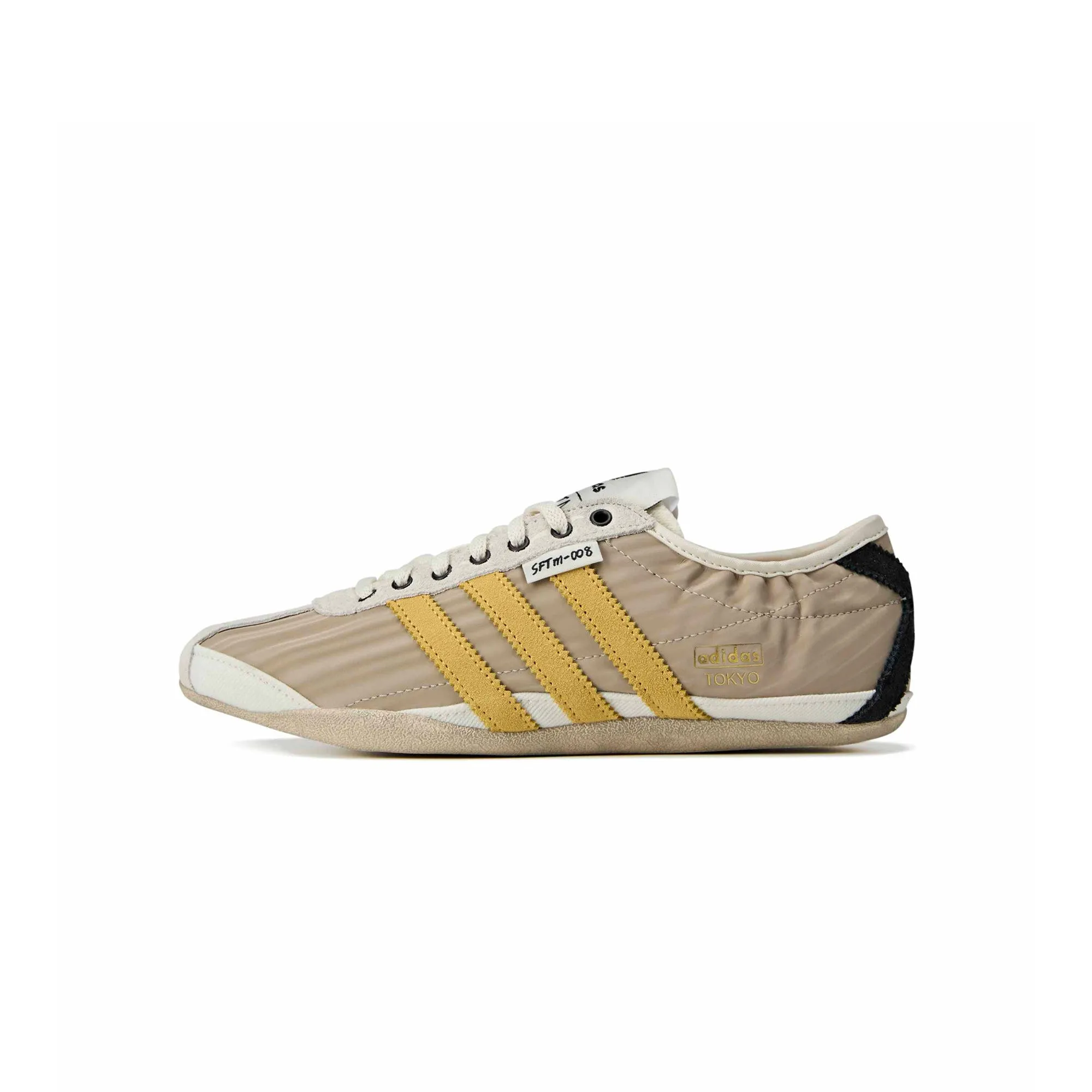 Womens adidas x SFTM Tokyo 'Off White/Preloved Yellow' sold by ROOTED