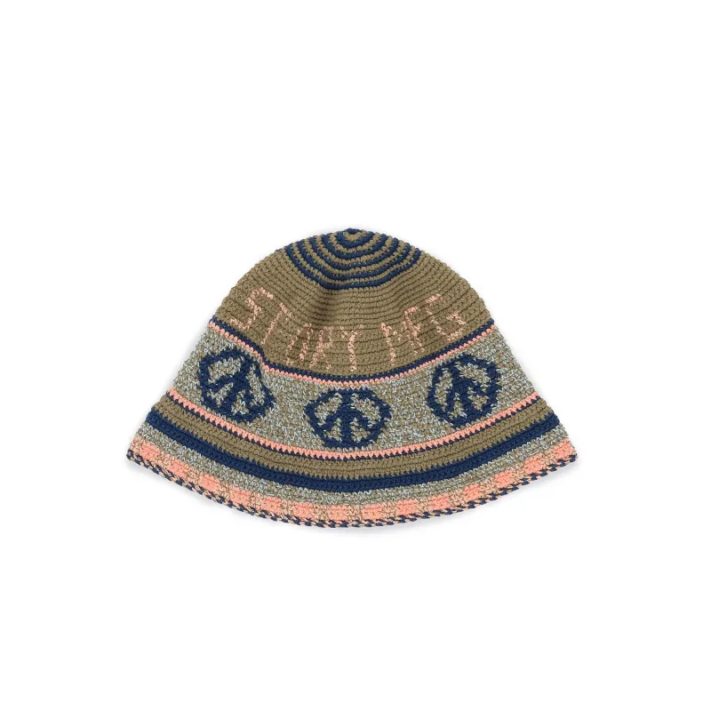 Story Mfg Brew Hat 'Indigo Peace' made by Story Mfg.