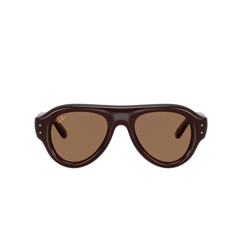 Ray-Ban x A$AP Rocky Aviator Puffer 'Tranparent Brown/Brown' made by Ray-Ban
