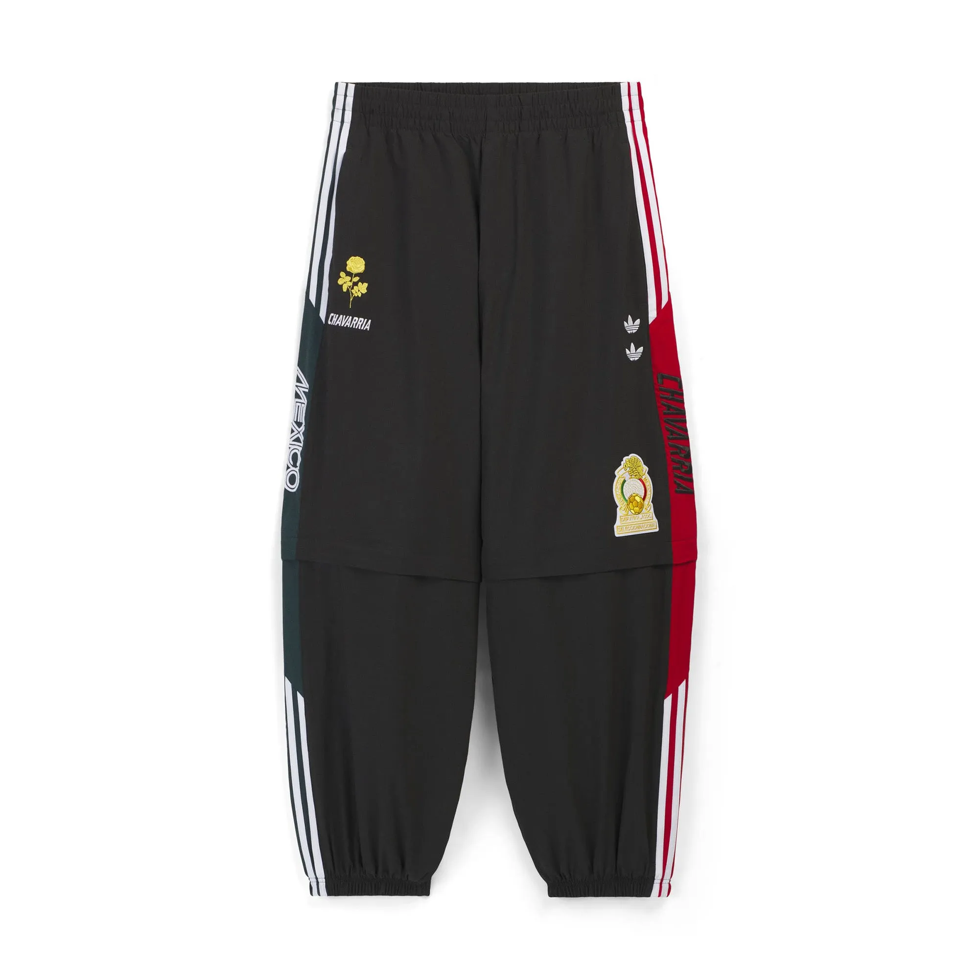 adidas x Willy Chavarria Woven Track Pants 'Black' sold by ROOTED