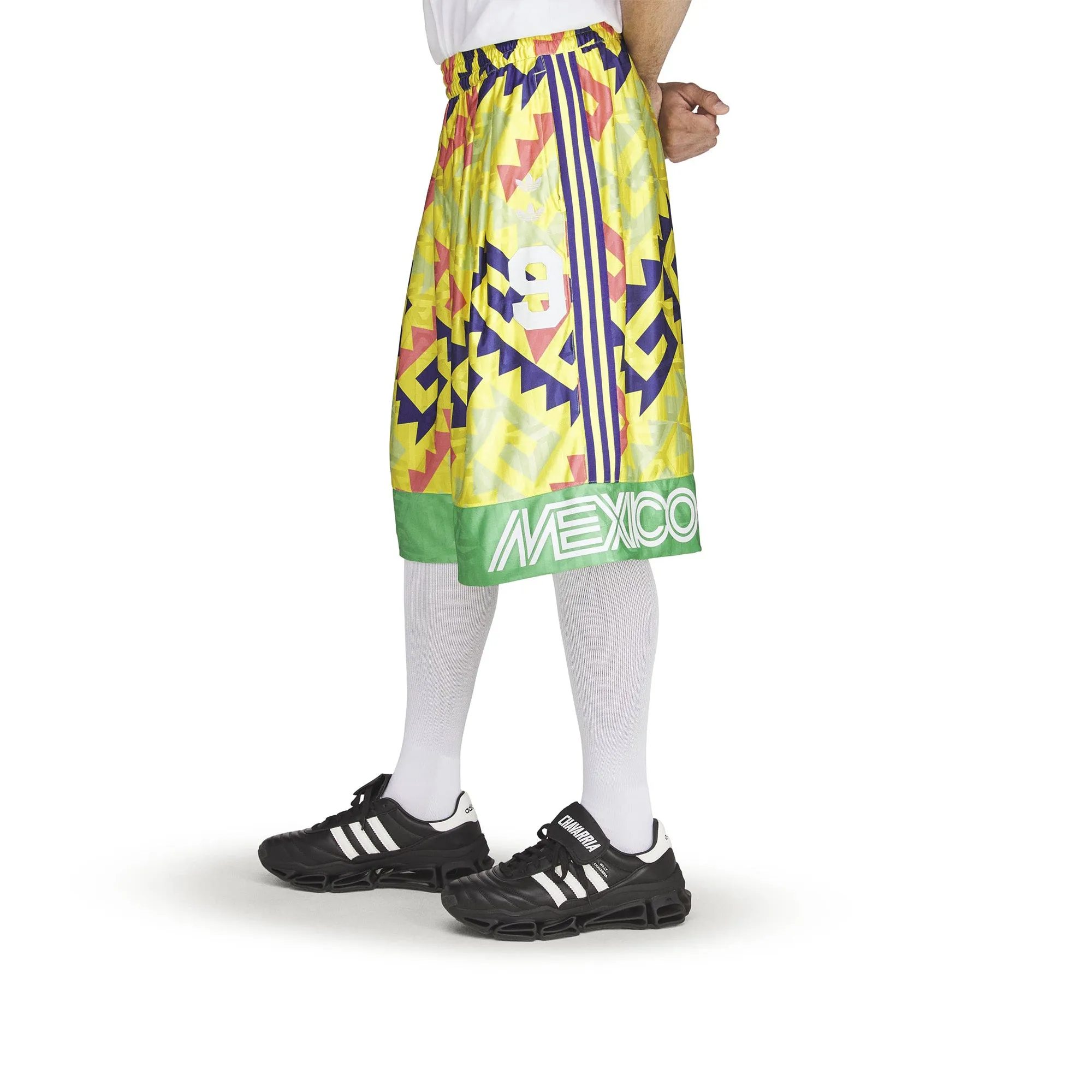 adidas x Willy Chavarria Long Shorts 'Lemon' sold by ROOTED product image thumbnail 3