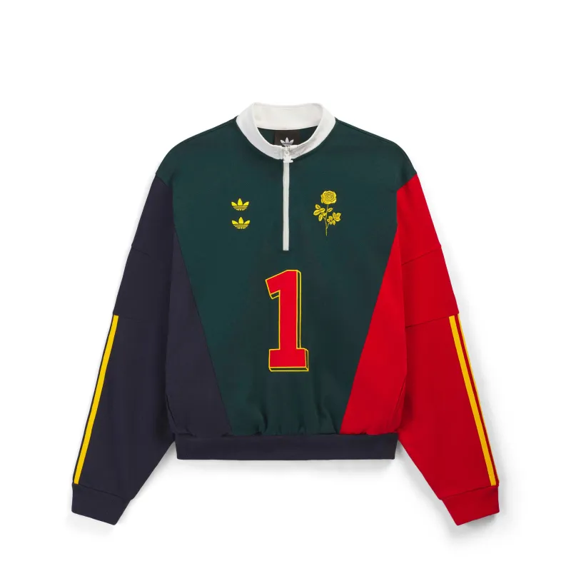 adidas x Willy Chavarria Watsonville 1/4 Zip 'Ivy' made by Adidas