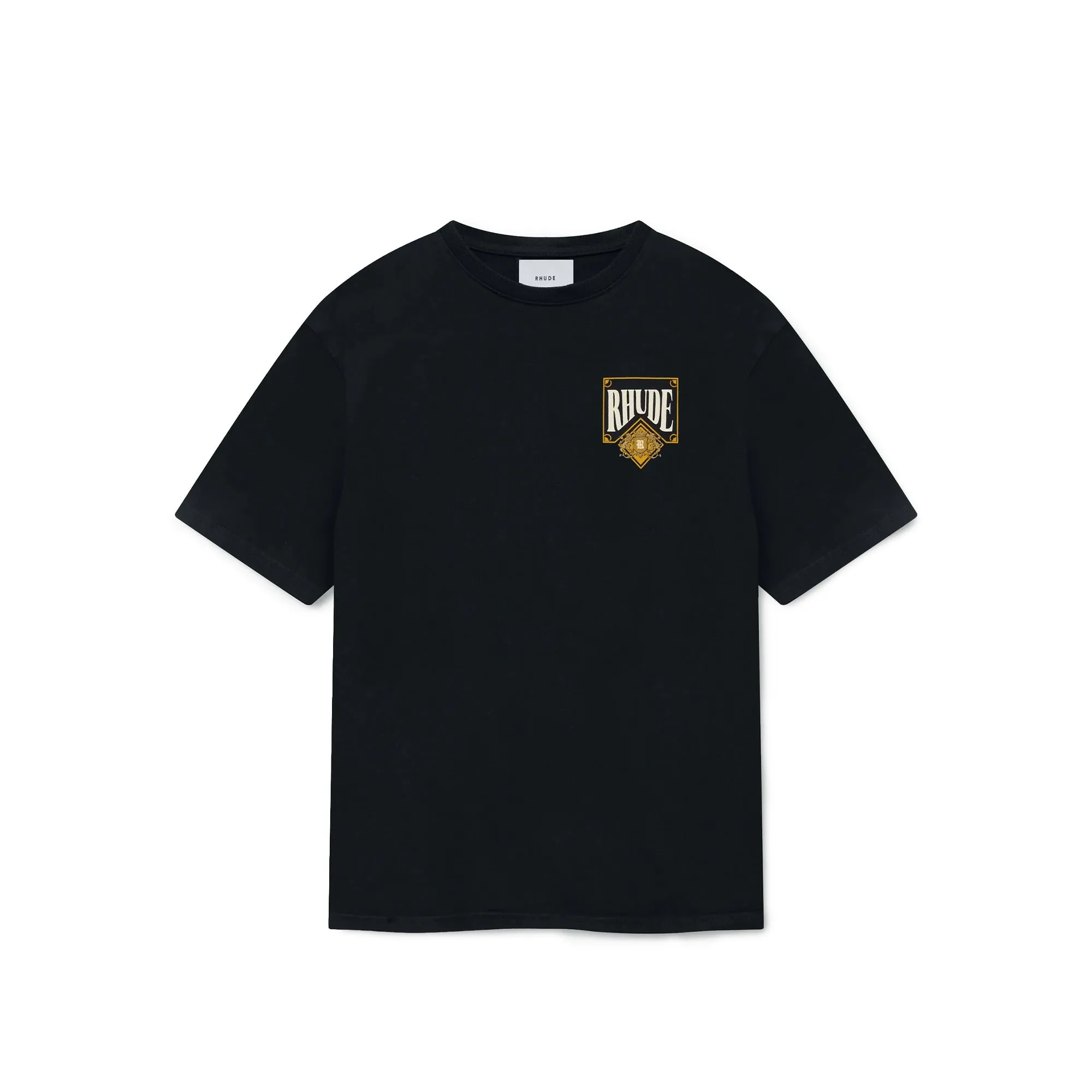 Rhude Playing Cards Tee 'Vintage Black' sold by ROOTED