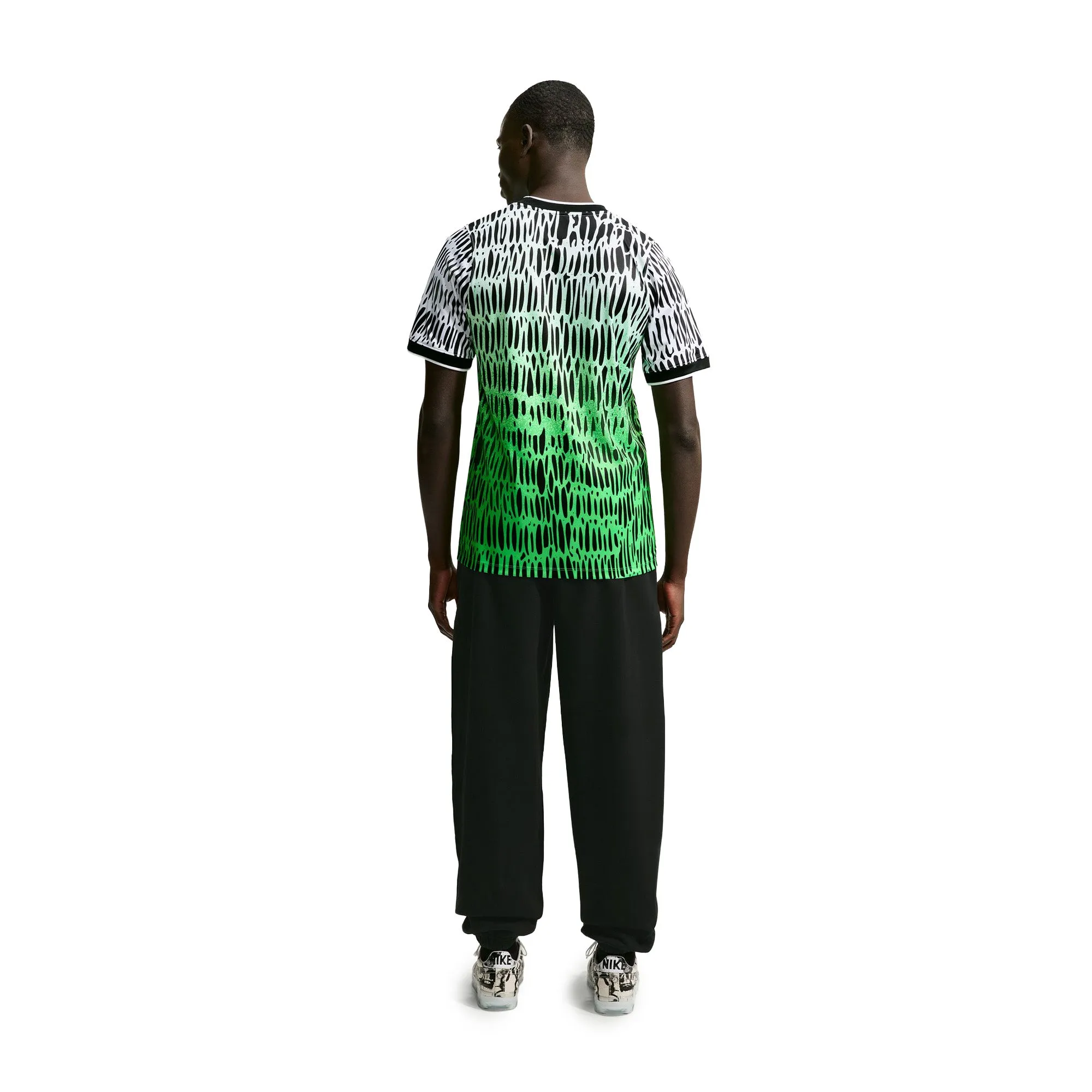 Nike x Slawn Academy Pro Short-Sleeve Soccer Top 'Black/White' sold by ROOTED product image thumbnail 2