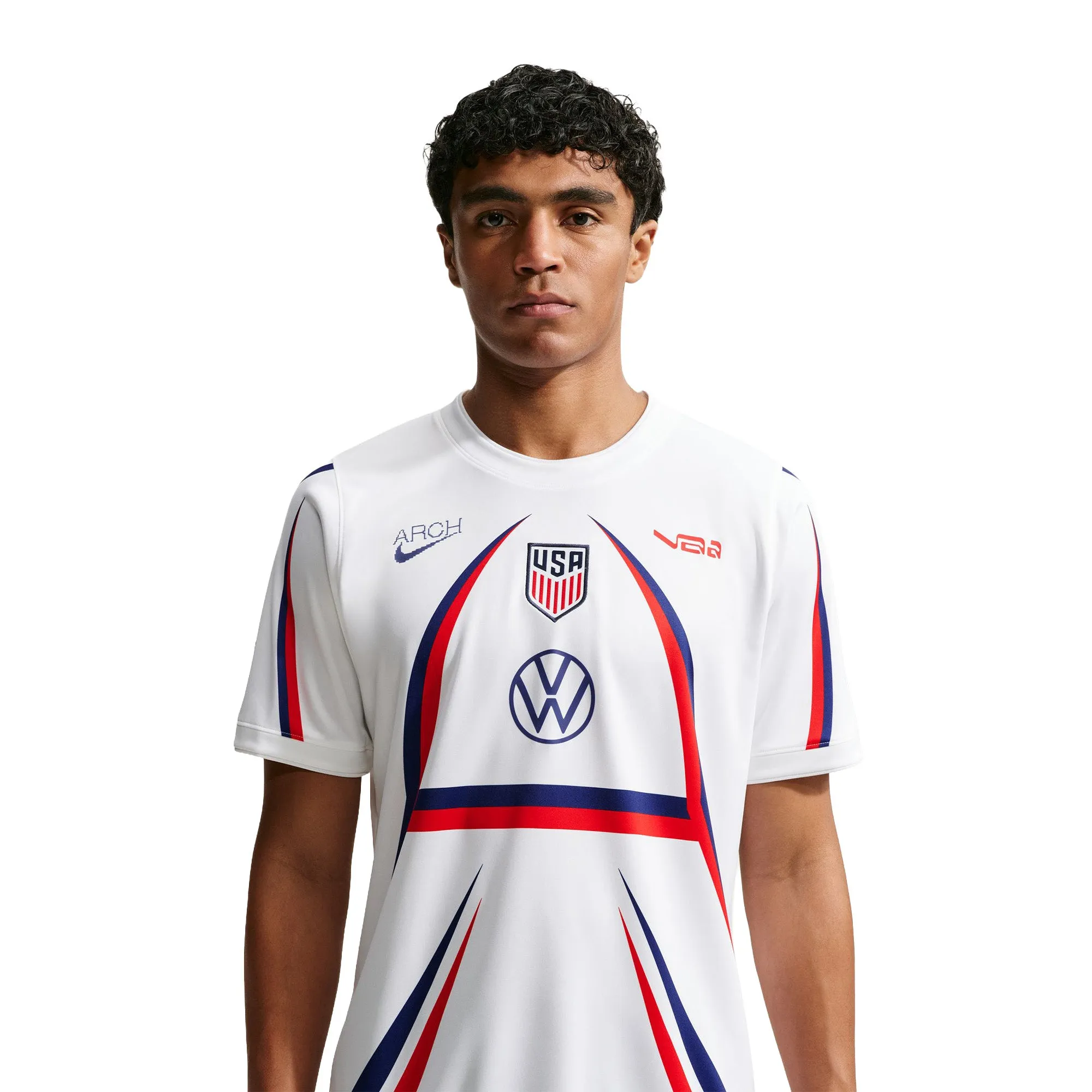 Nike x V.A.A. Academy Pro Short-Sleeve Soccer Top 'White' sold by ROOTED