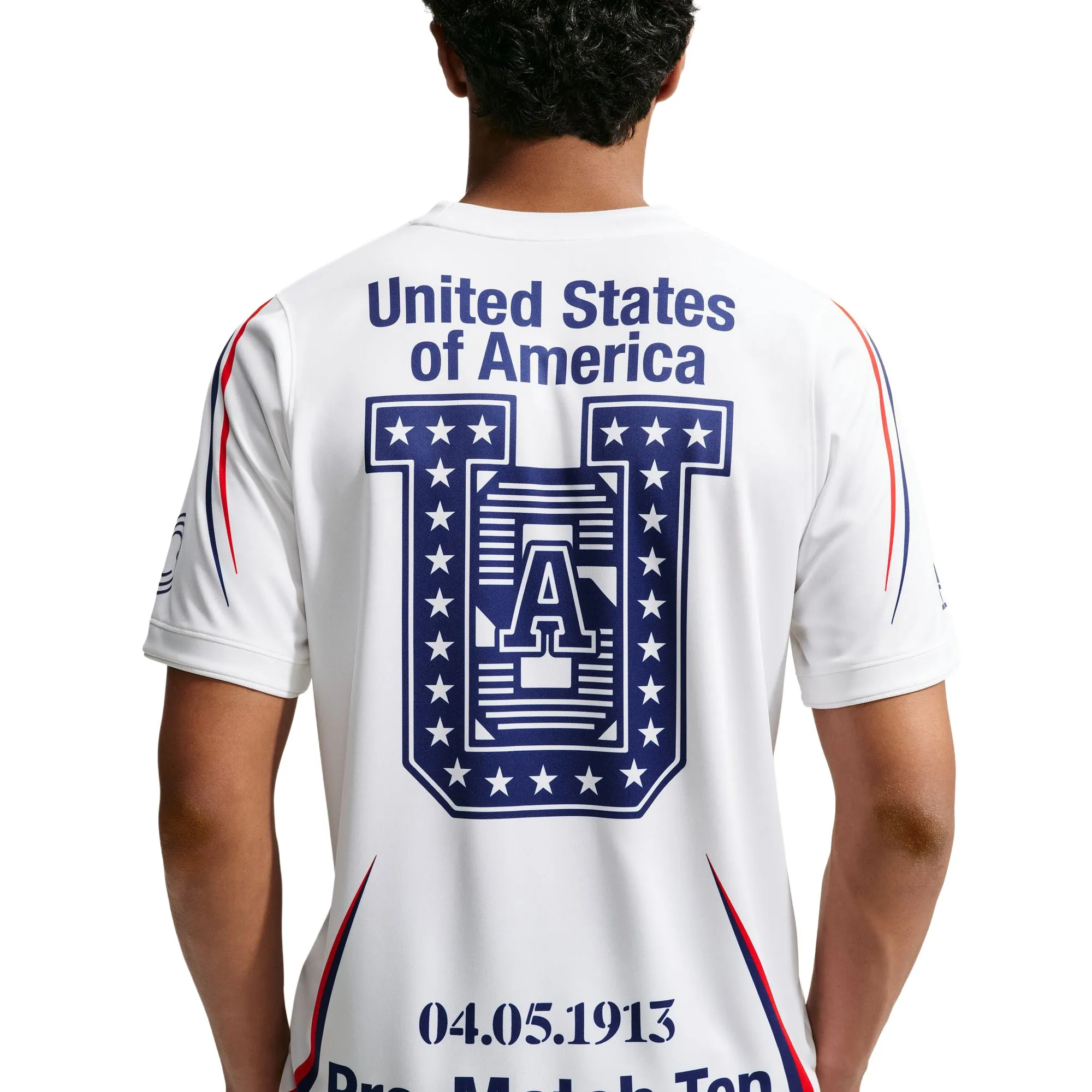 Nike x V.A.A. Academy Pro Short-Sleeve Soccer Top 'White' sold by ROOTED product image thumbnail 2