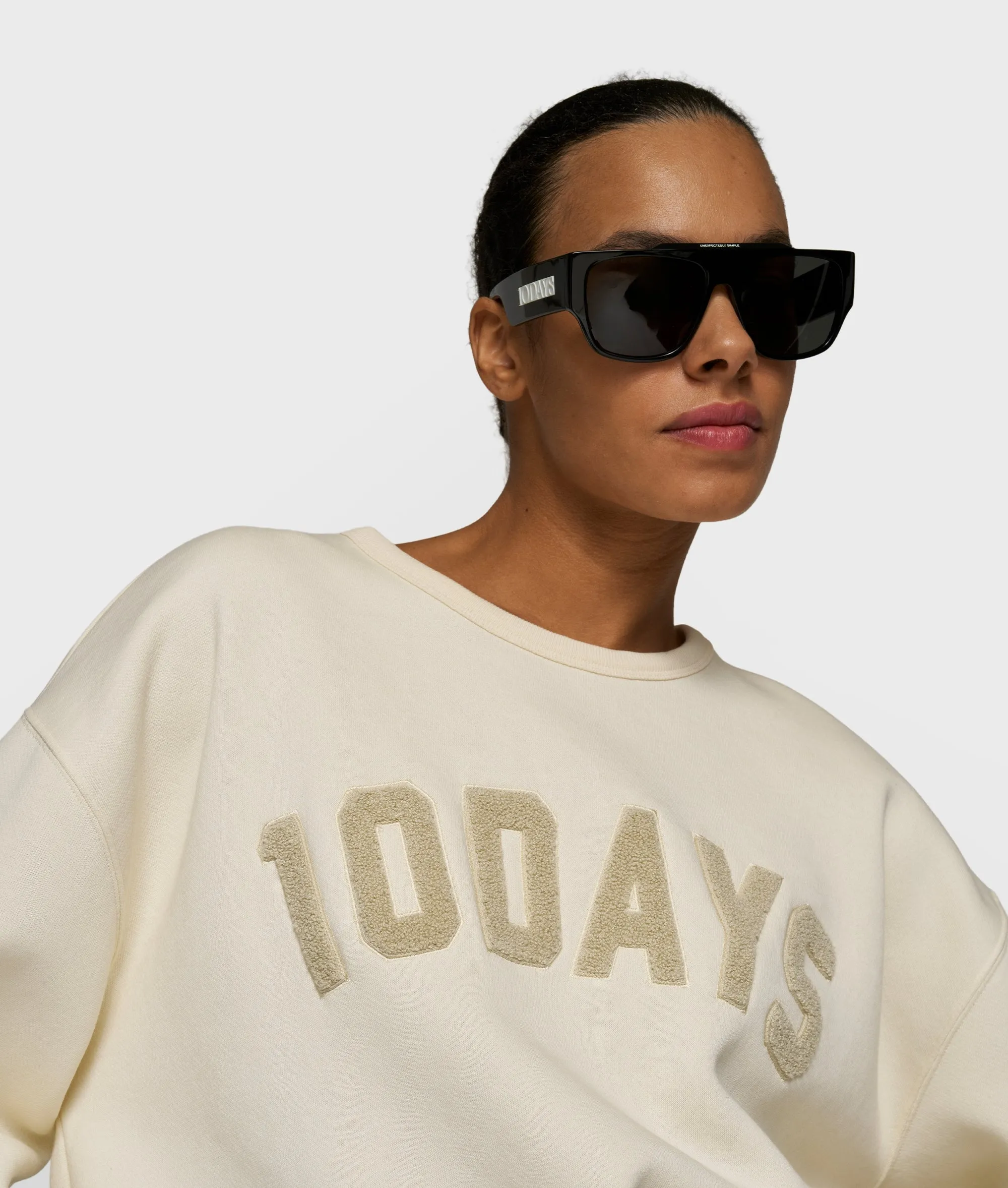 statement sweater | soft vanilla sold by 10days product image thumbnail 2