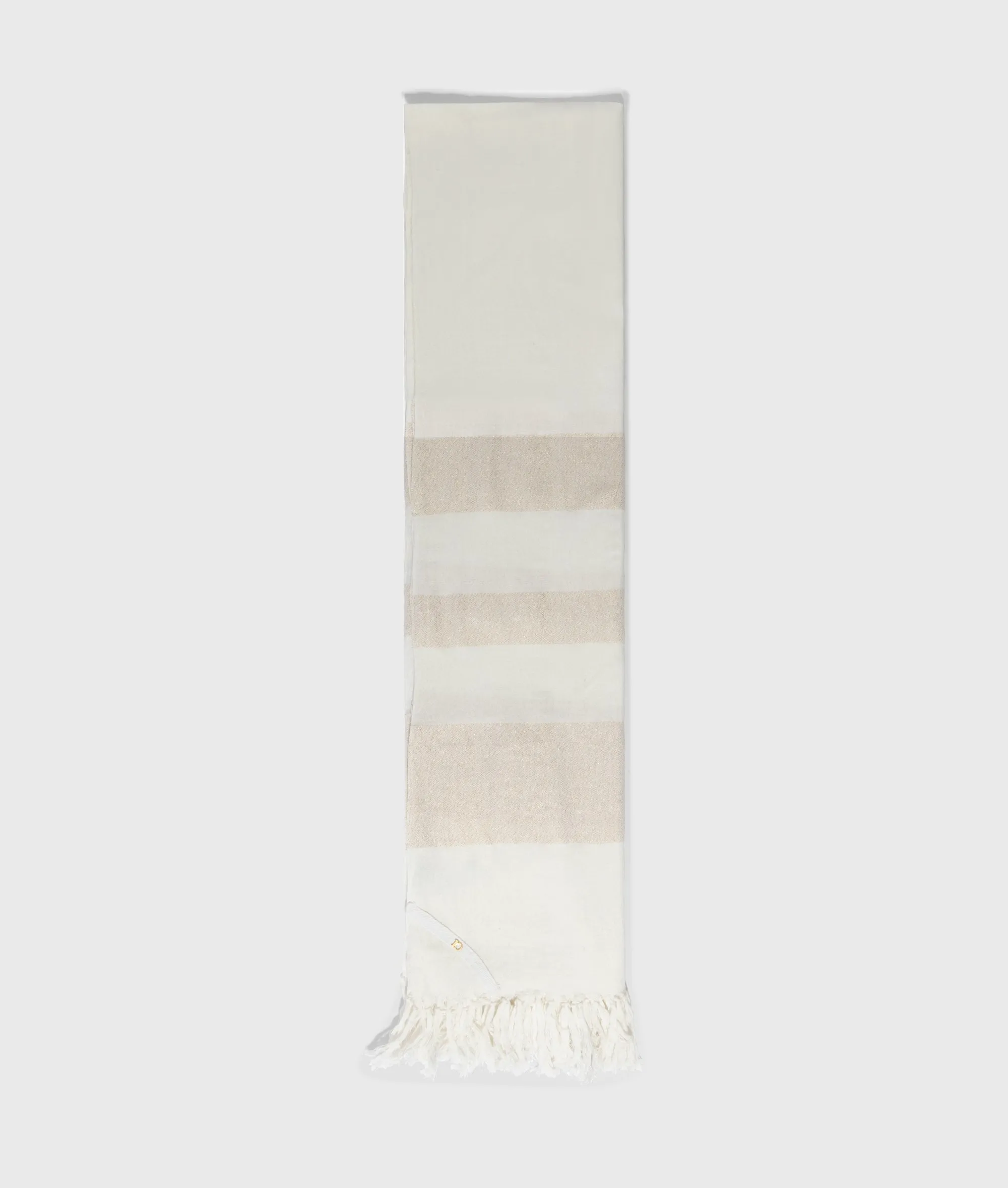 scarf cotton lurex | ecru sold by 10days product image thumbnail 2