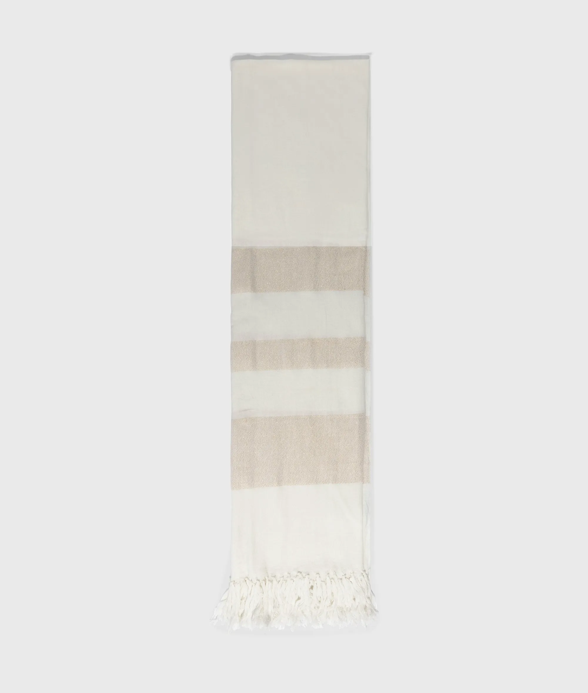 scarf cotton lurex | ecru sold by 10days product image thumbnail 3