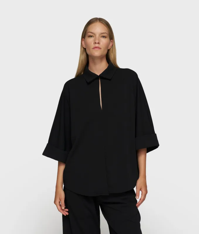 The two-way Formal Top | black made by 10days