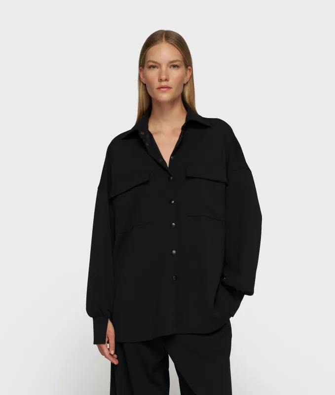 The Leadership Blouse | black made by 10days
