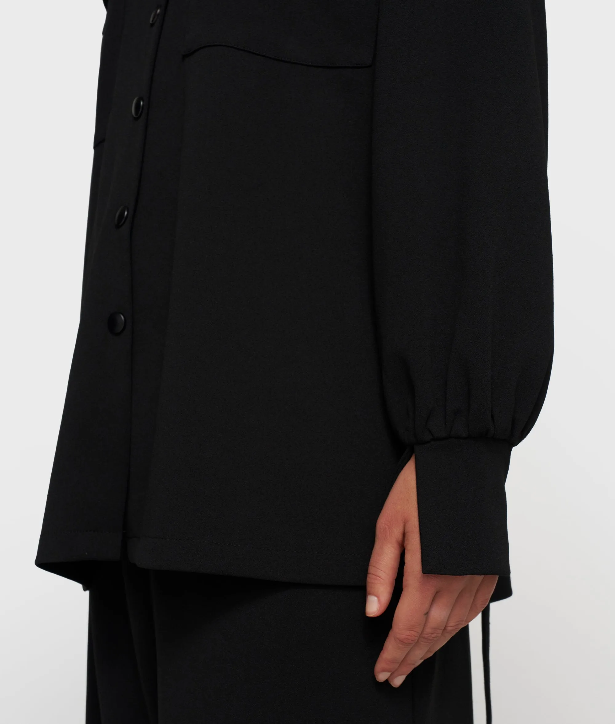 The Leadership Blouse | black sold by 10days product image thumbnail 2