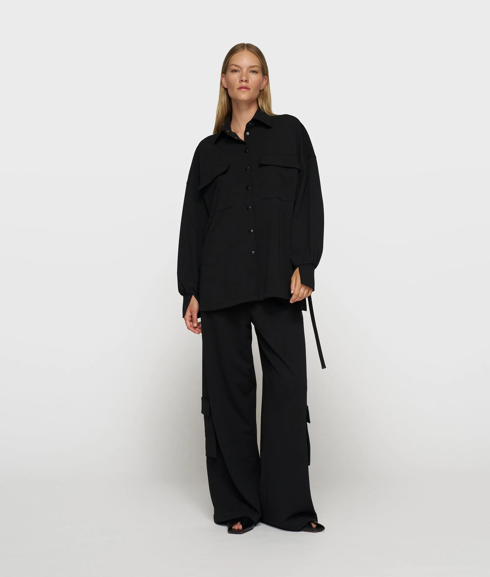 The Leadership Blouse | black sold by 10days product image thumbnail 3