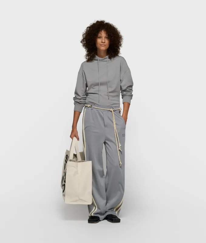 barrel track pants | light graphite made by 10days