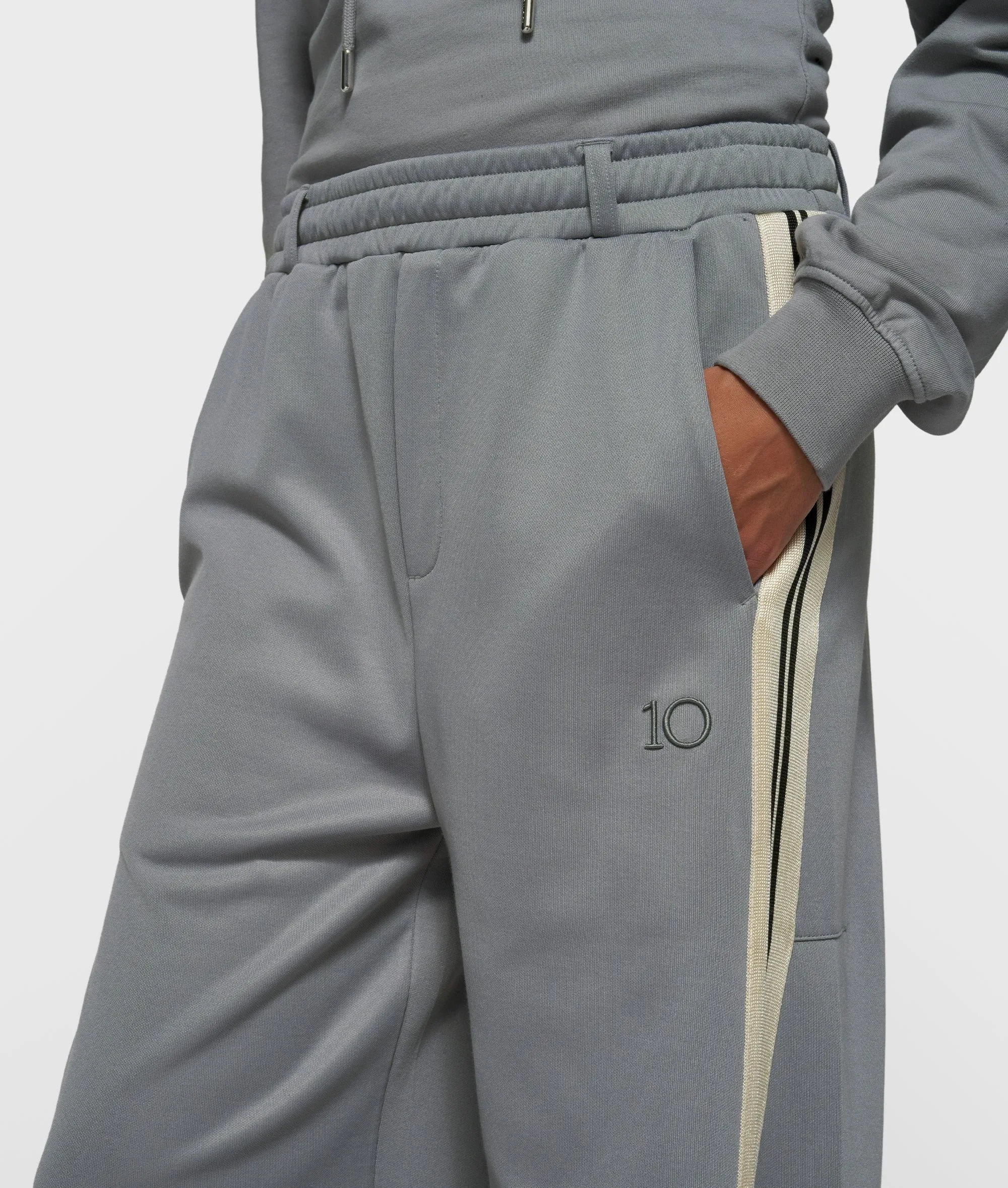 barrel track pants | light graphite sold by 10days product image thumbnail 4