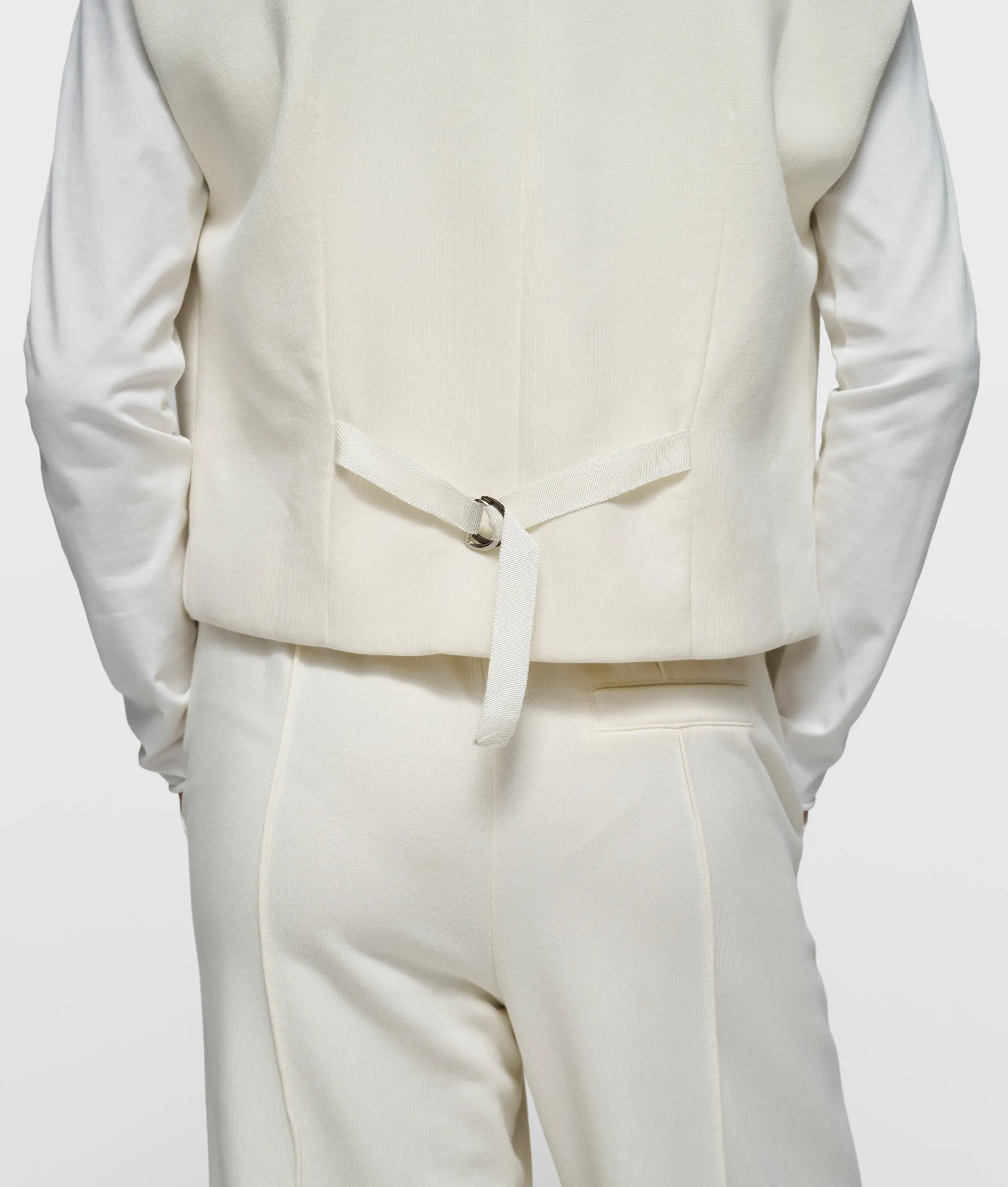 sleeveless blazer | pearl sold by 10days product image thumbnail 5