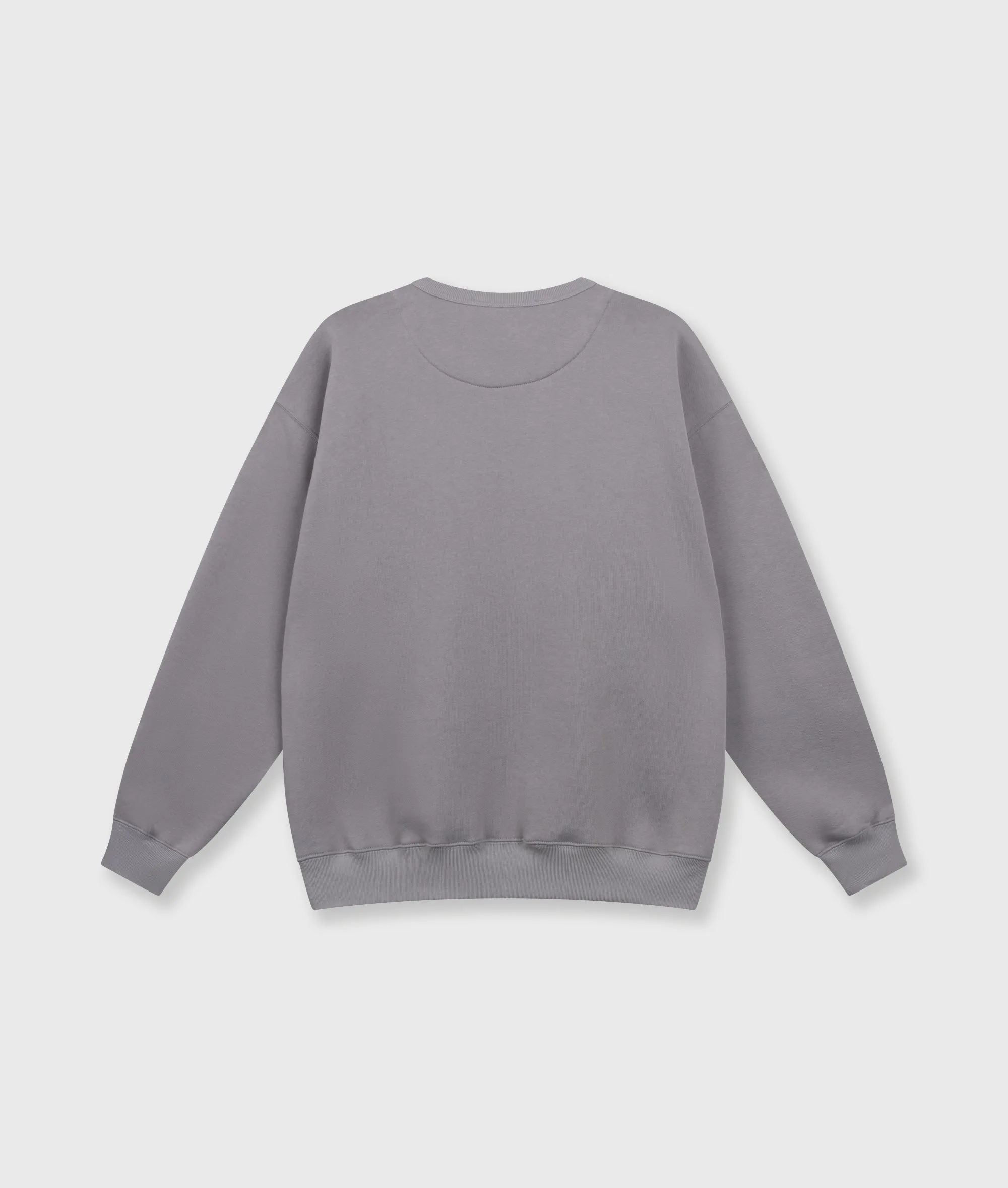 statement sweater logo | light graphite sold by 10days product image thumbnail 2
