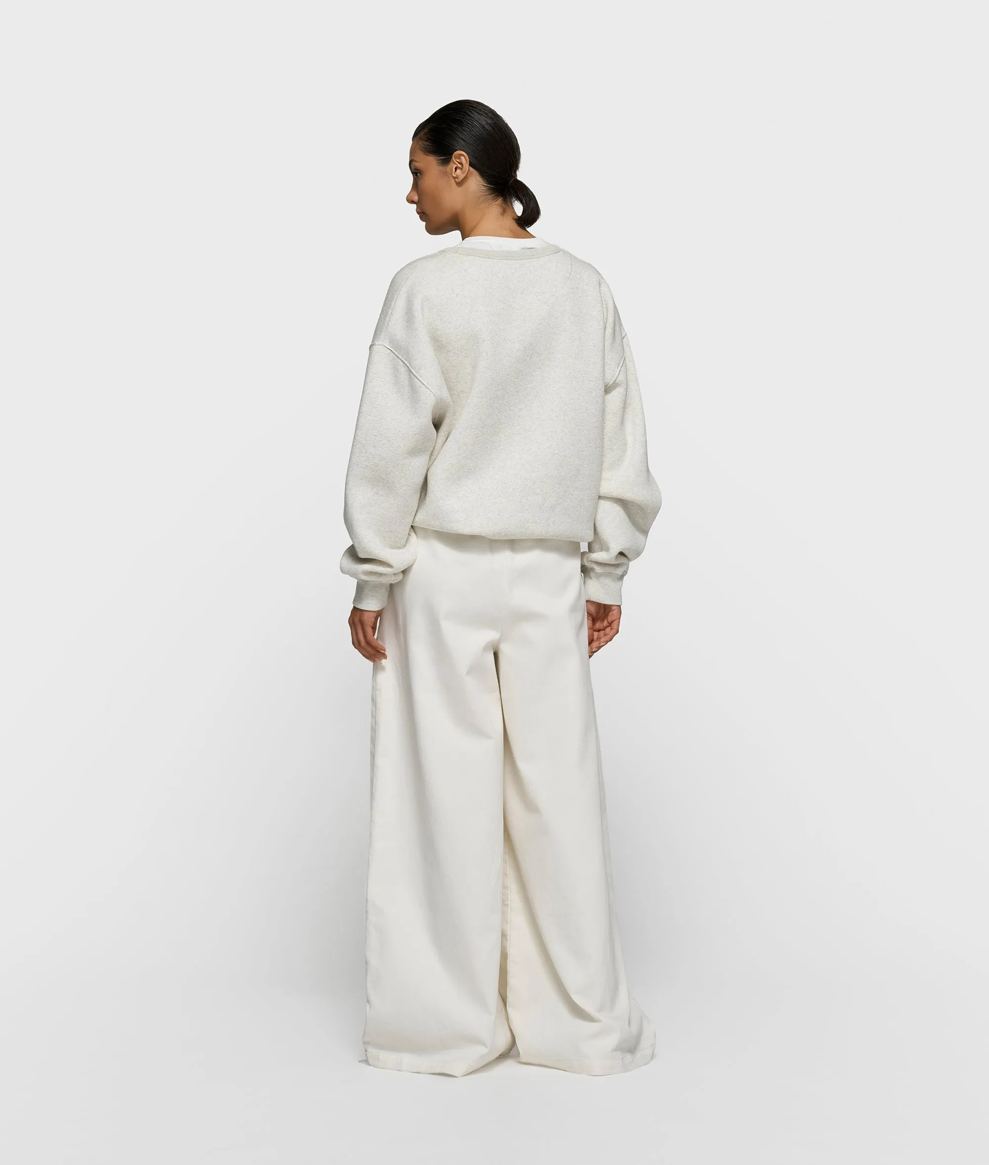 statement sweater | soft white melee sold by 10days product image thumbnail 4
