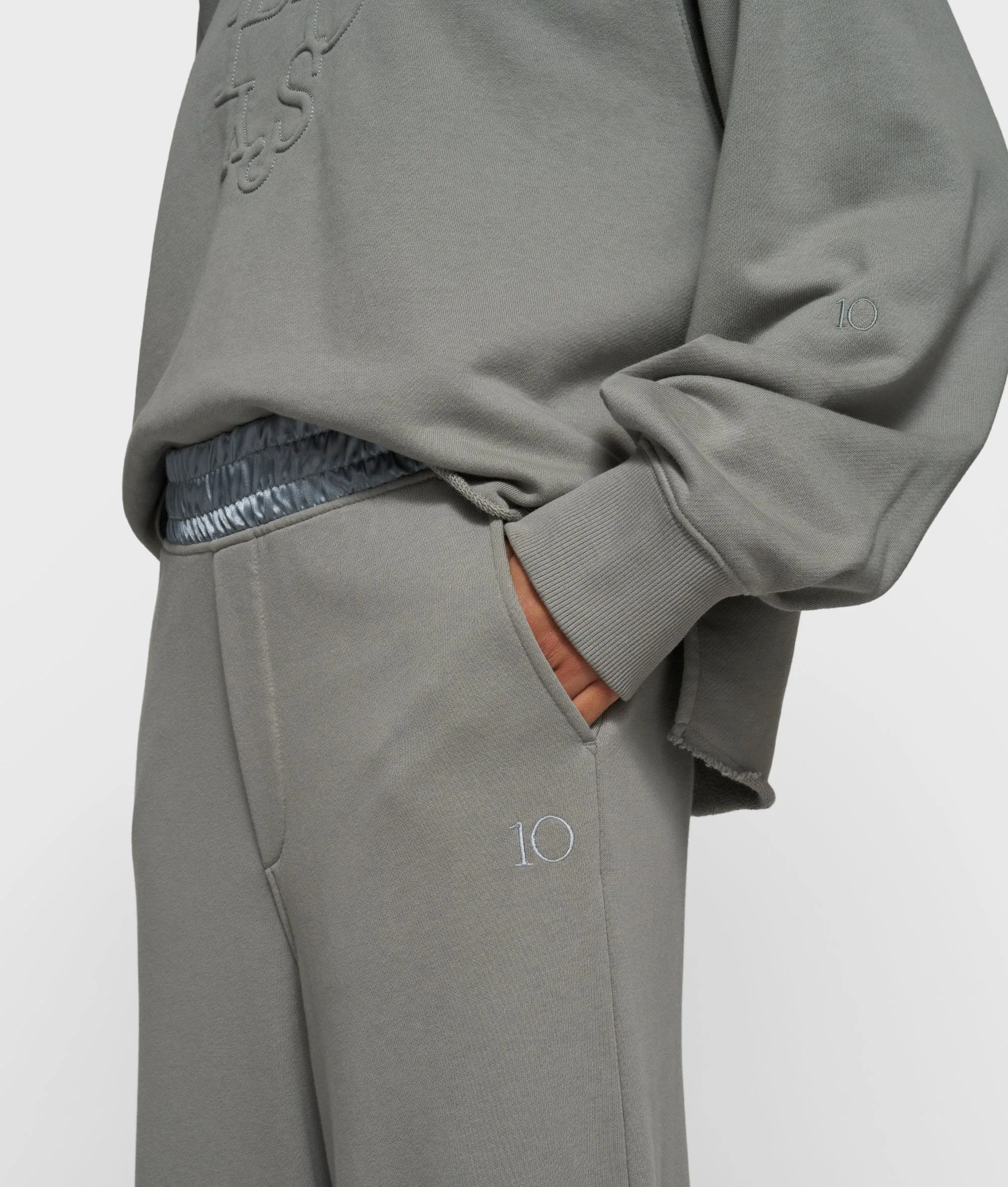 wide jogger | light graphite sold by 10days product image thumbnail 4