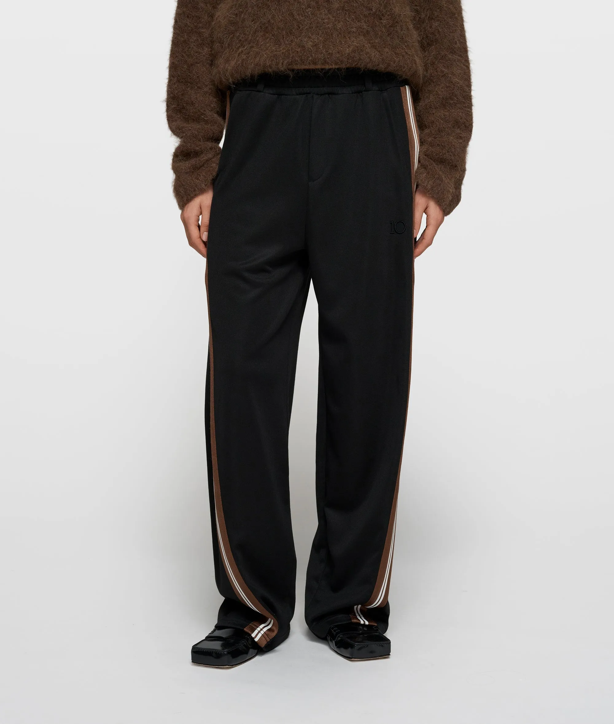 barrel track pants | black sold by 10days product image thumbnail 2