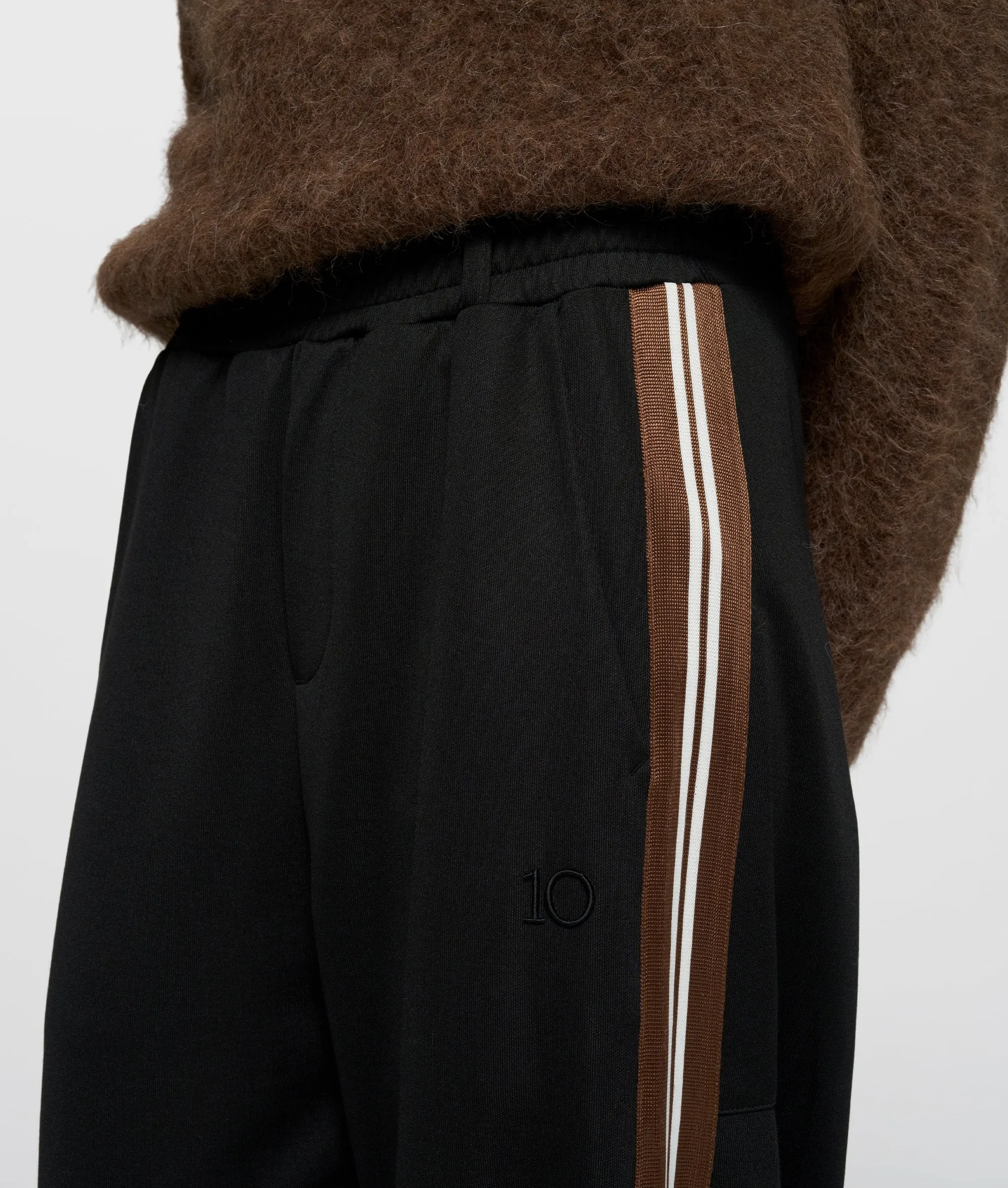 barrel track pants | black sold by 10days product image thumbnail 4