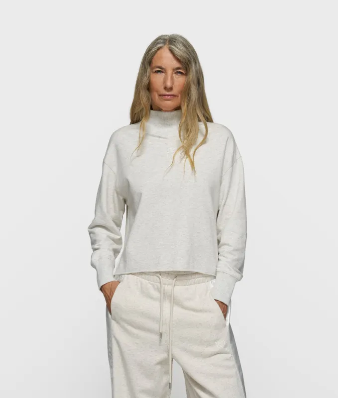 petit sweater curly 10 | soft white melee made by 10days