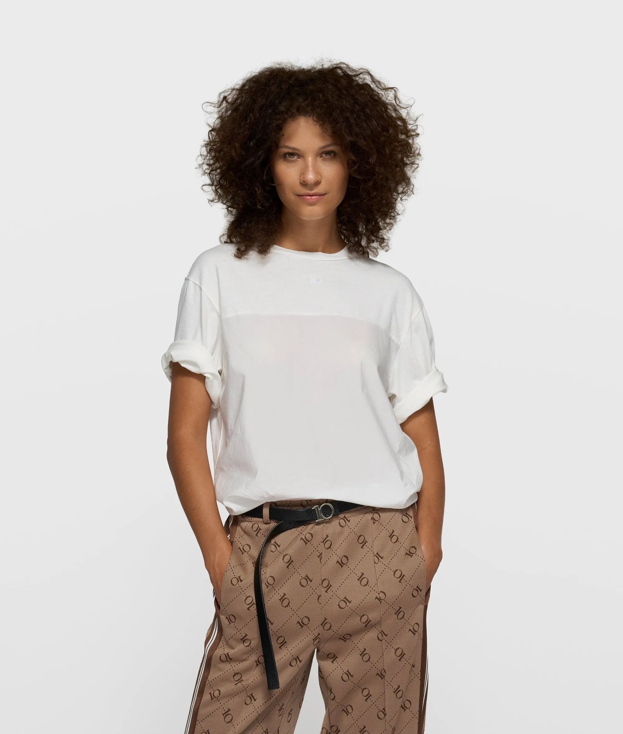 short sleeve tee mix | ecru sold by 10days product image thumbnail 2