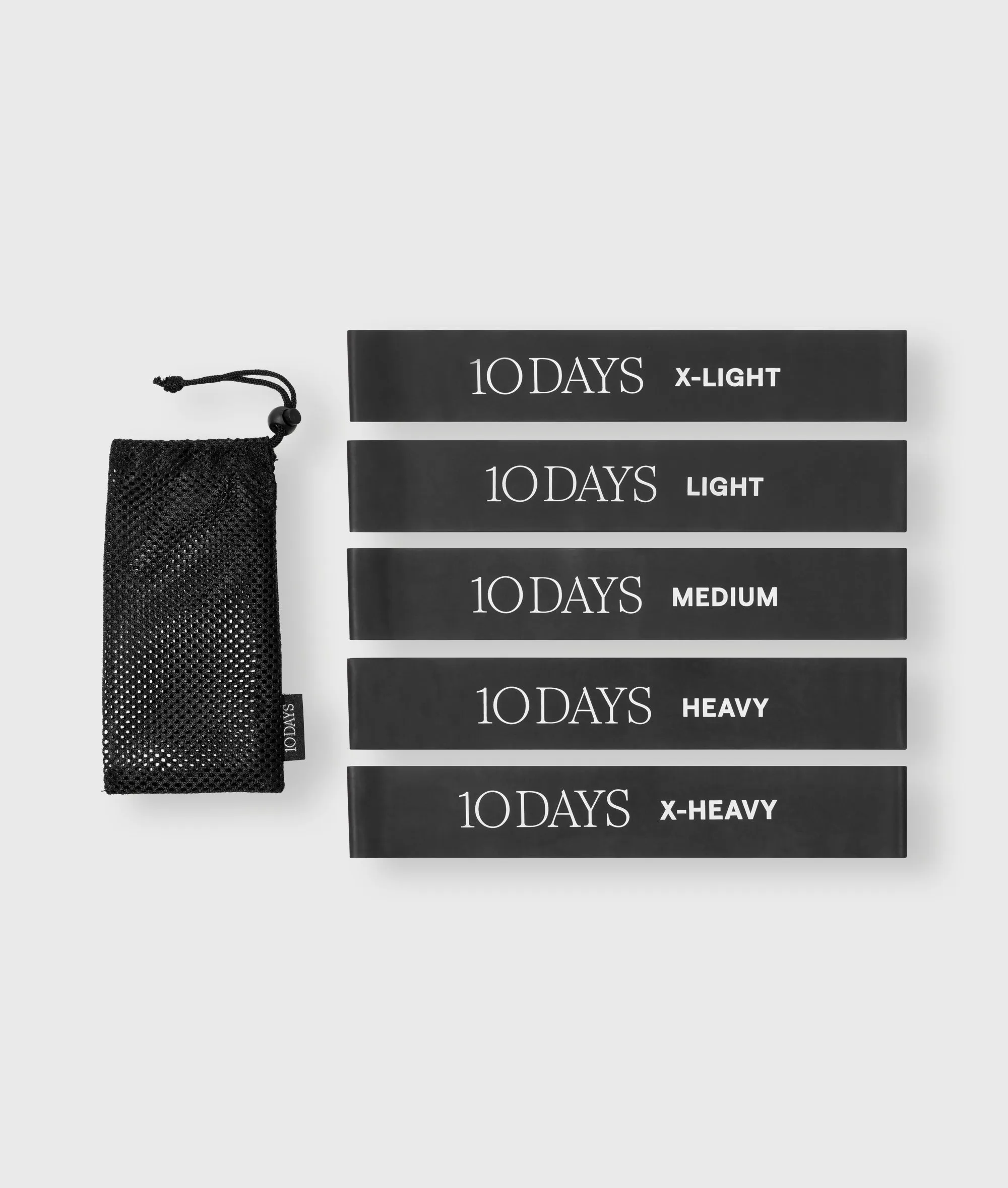 10DAYS resistance bands | black sold by 10days