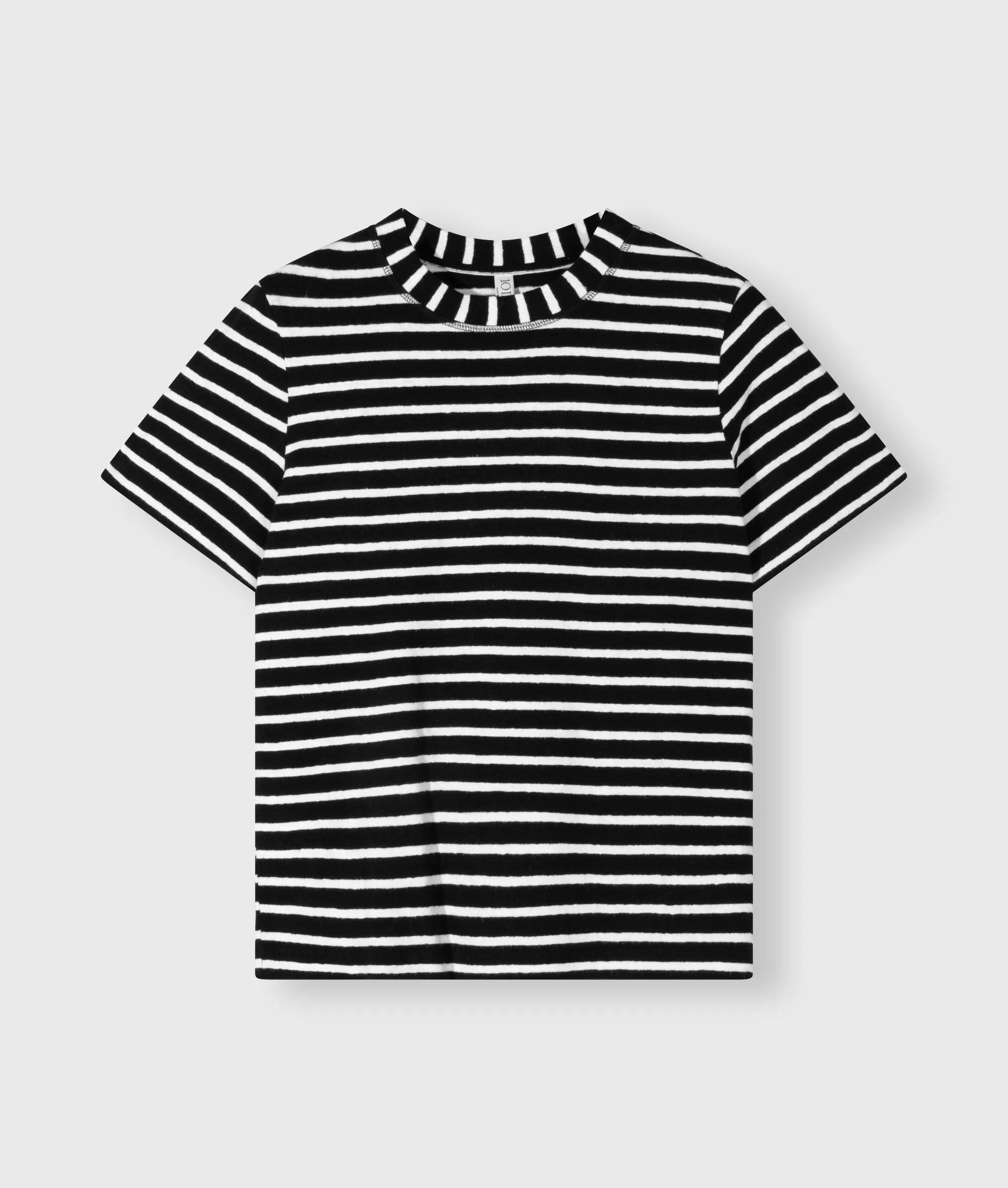 THE PETITE TEE STRIPES | black/white sold by 10days product image thumbnail 5