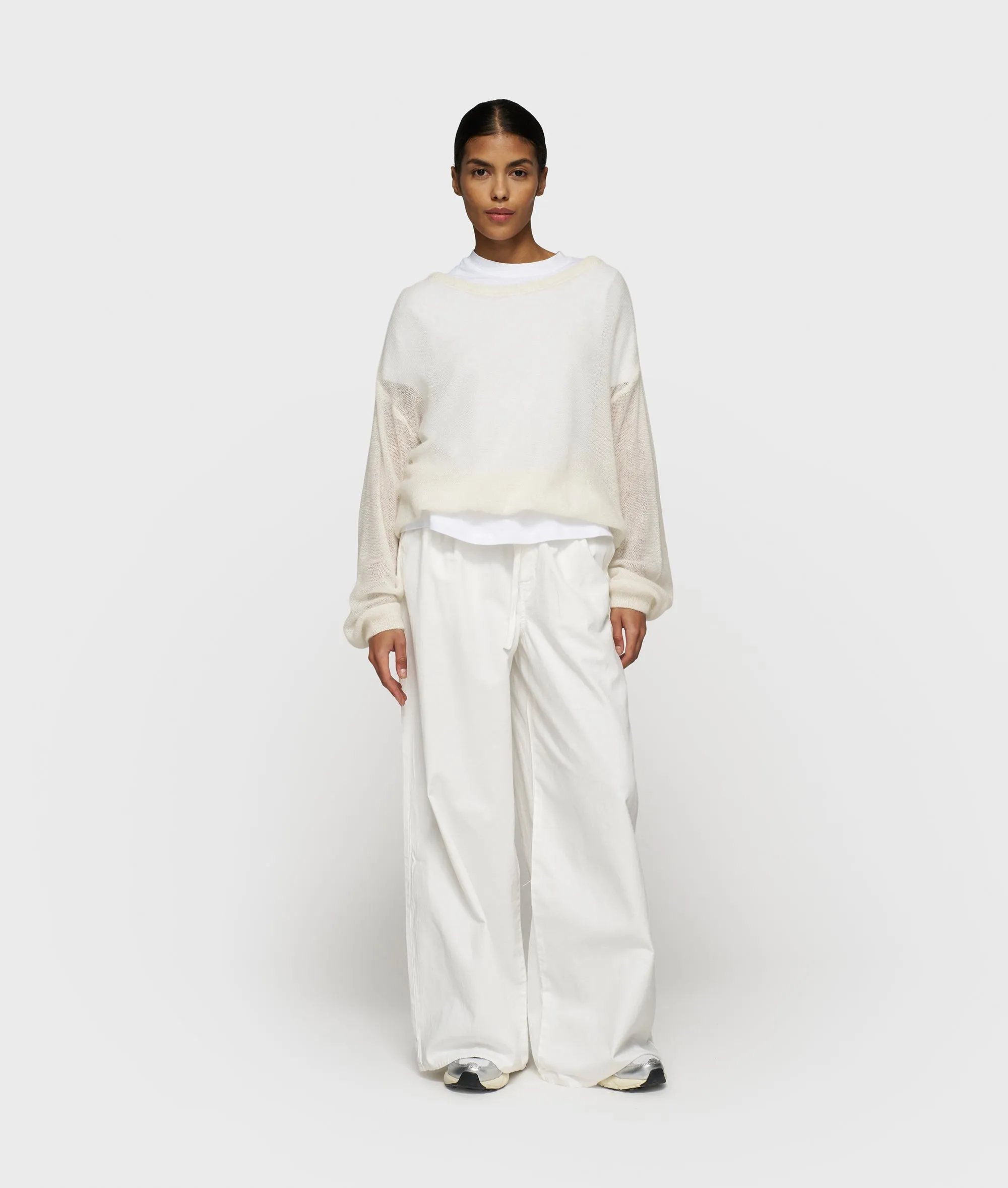 THE KNIT SWEATER | ecru sold by 10days product image thumbnail 3