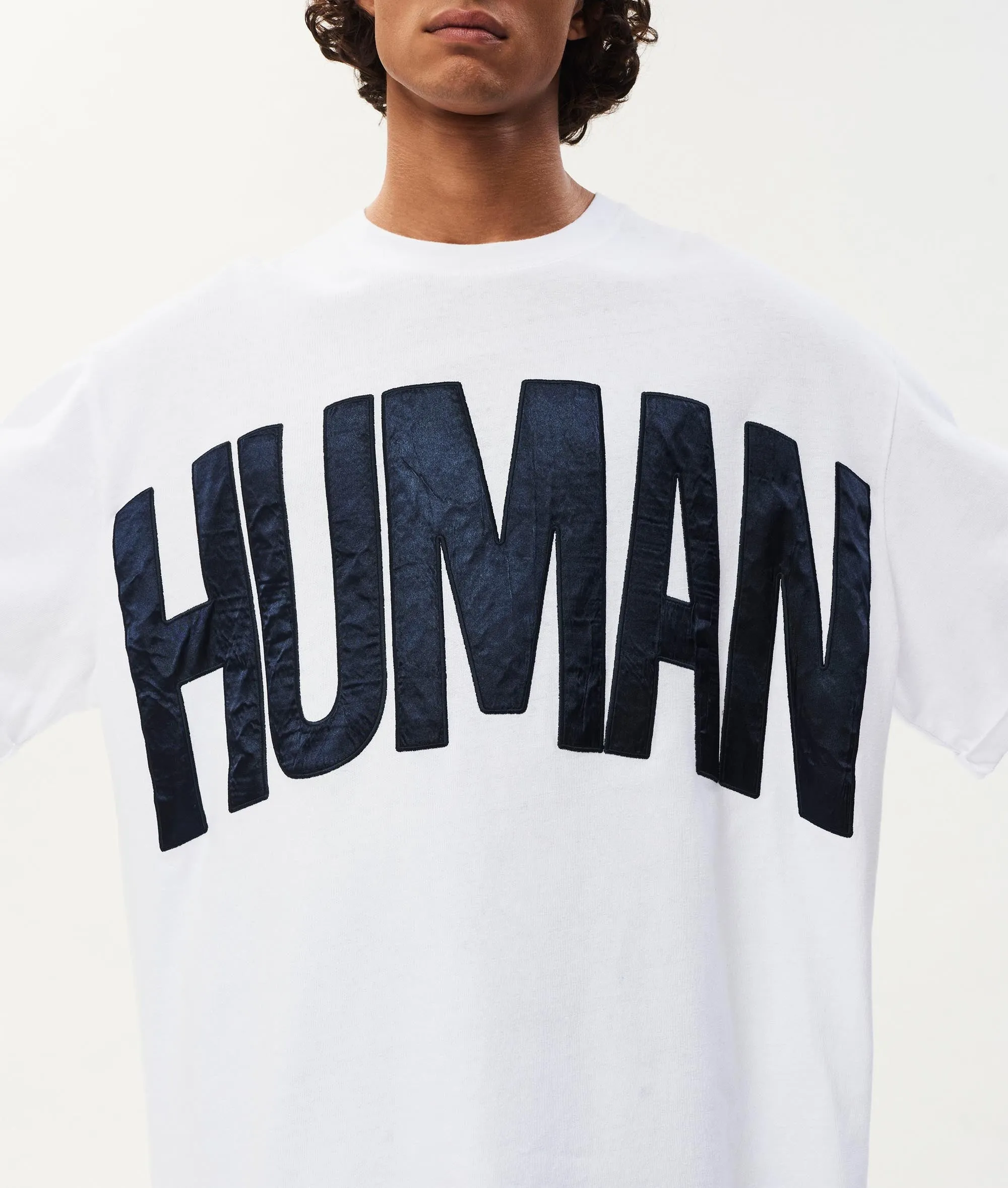 Human heavy jersey tee | white sold by 10days product image thumbnail 5