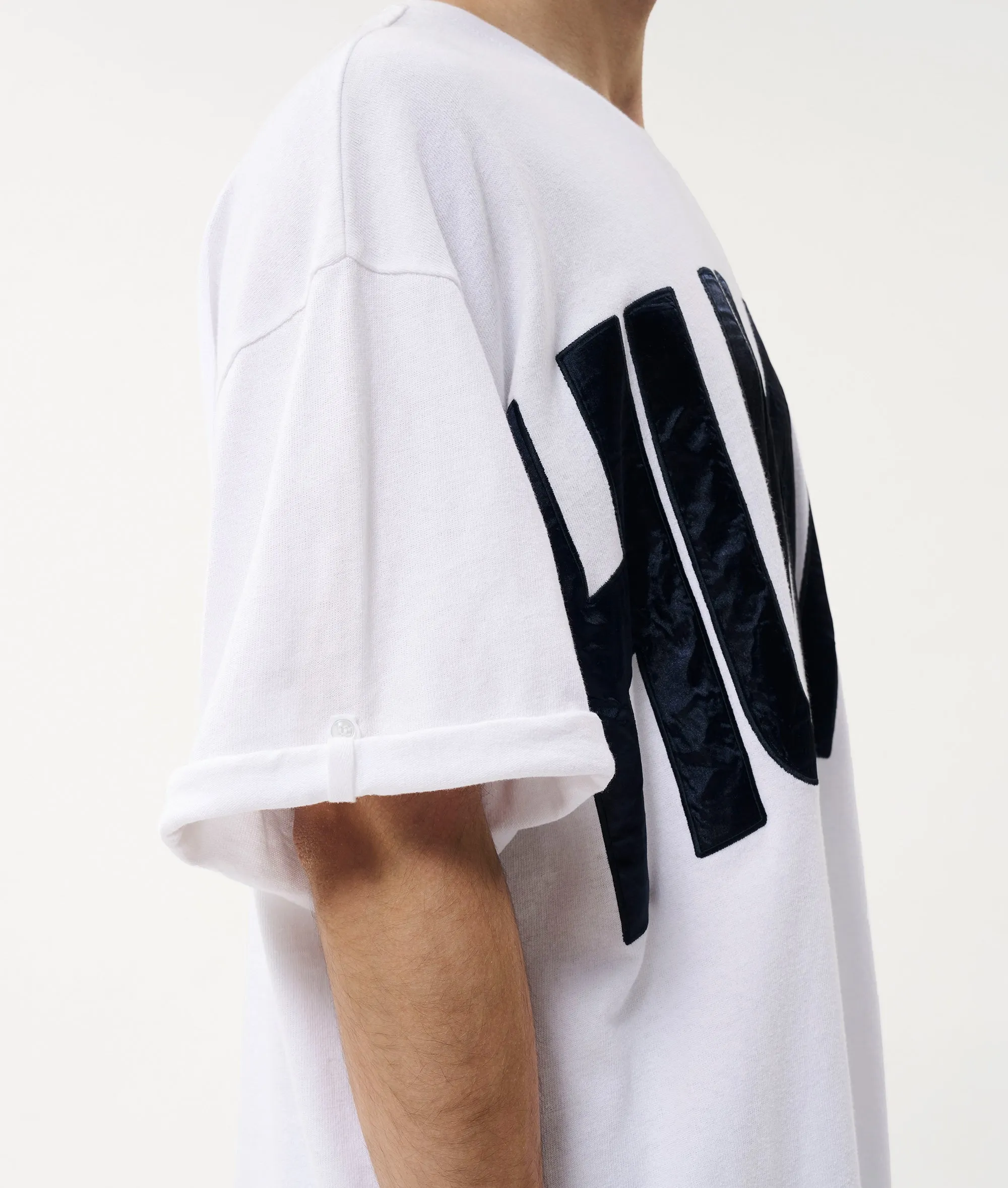 Human heavy jersey tee | white sold by 10days product image thumbnail 4