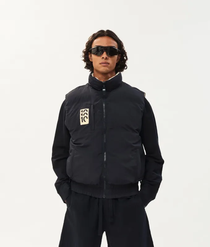 Jack recycled bodywarmer | dark blue made by 10days