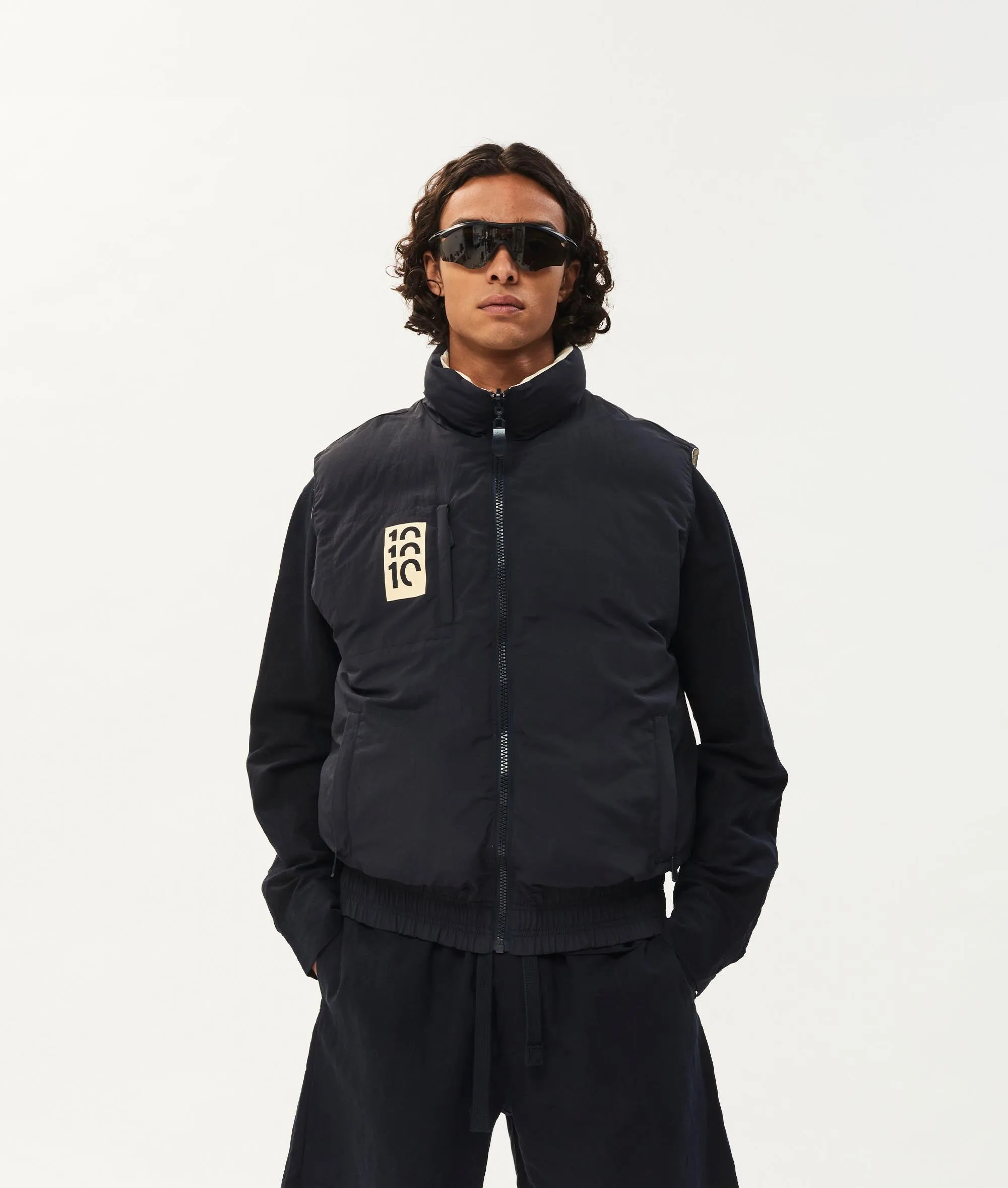 Jack recycled bodywarmer | dark blue sold by 10days