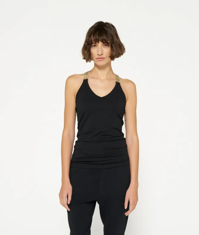 THE WRAPPER LUREX | black made by 10days