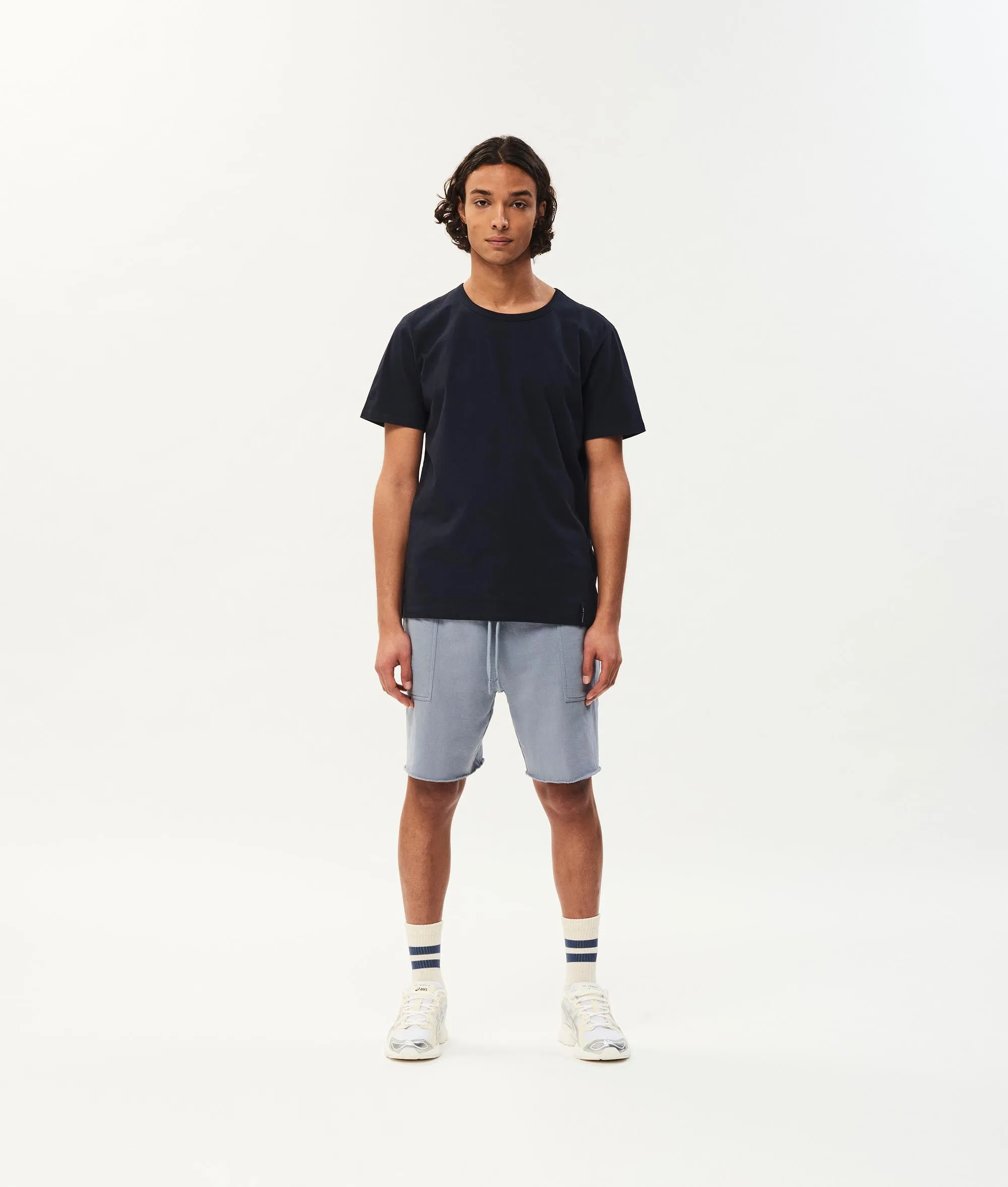 Vince cotton tee | dark blue sold by 10days product image thumbnail 3