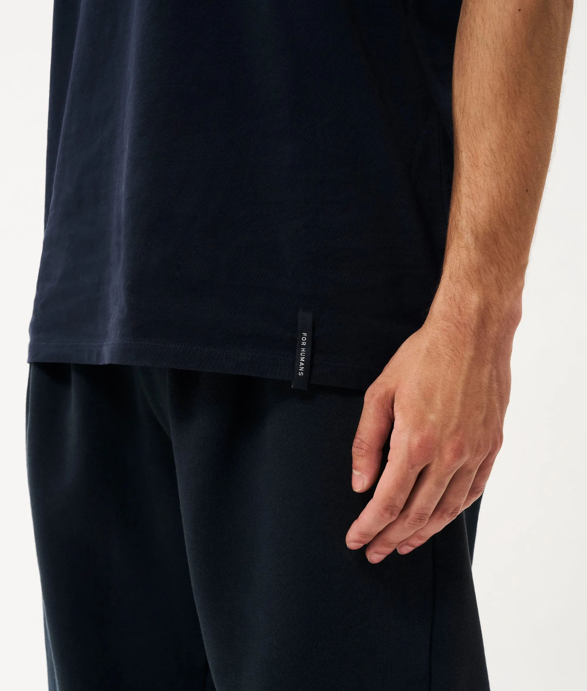 Vince cotton tee | dark blue sold by 10days product image thumbnail 5