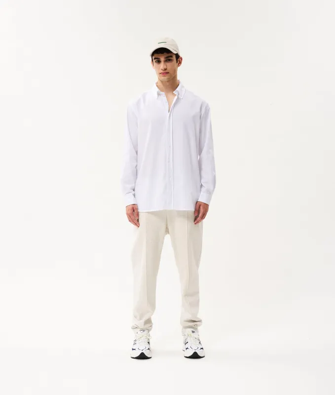 Igor jersey pants | soft white melee made by 10days