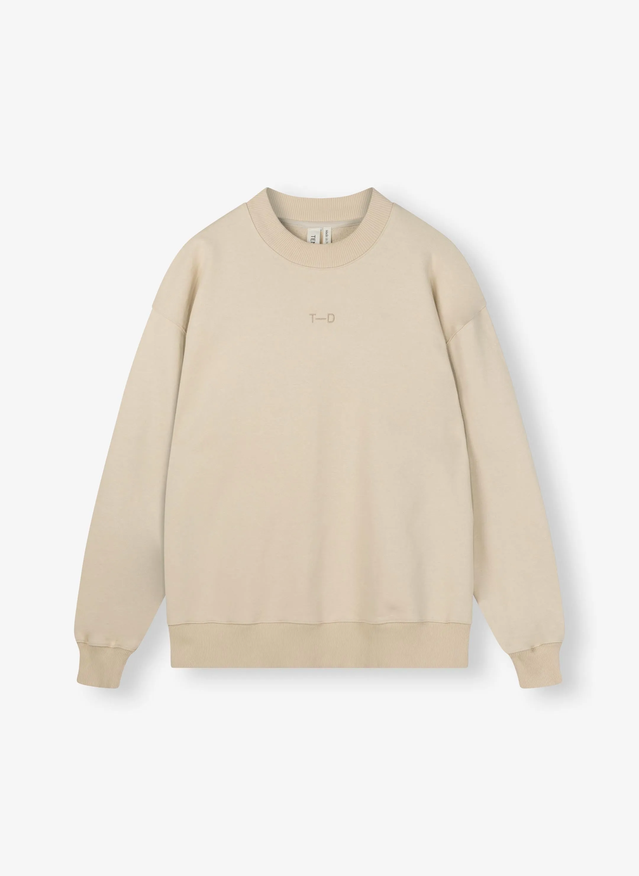 Levi fleece sweater | oat sold by 10days product image thumbnail 5