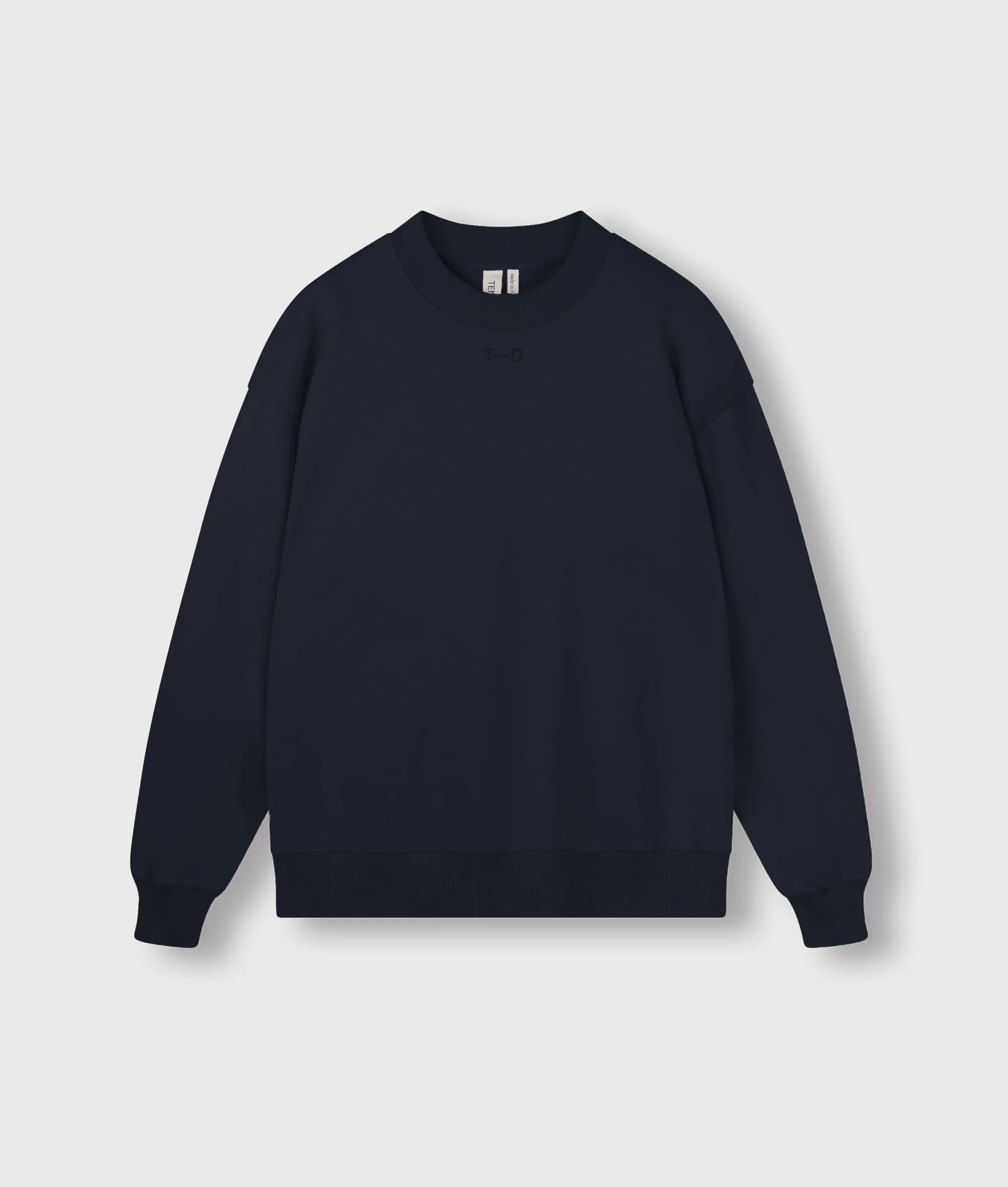 Levi fleece sweater | dark grey blue sold by 10days