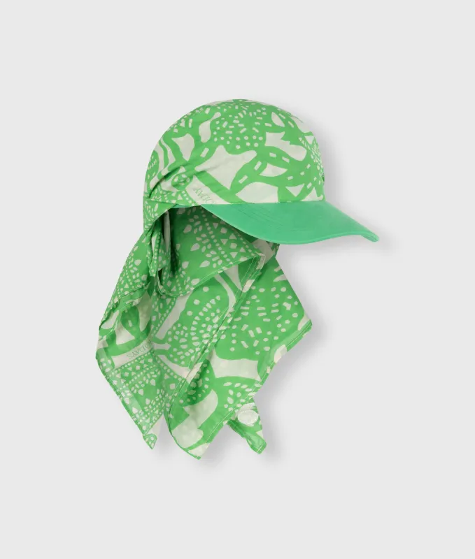 bandana cap | apple green made by 10days