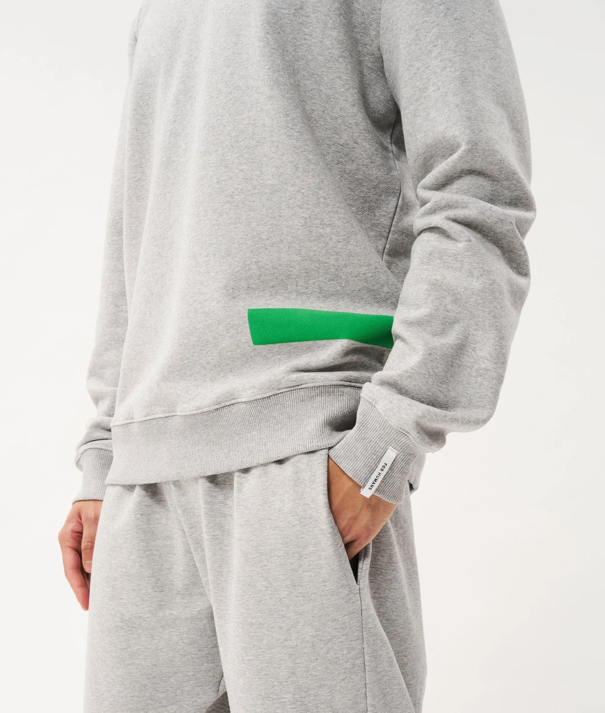 Manu sweater | light grey melee sold by 10days product image thumbnail 2